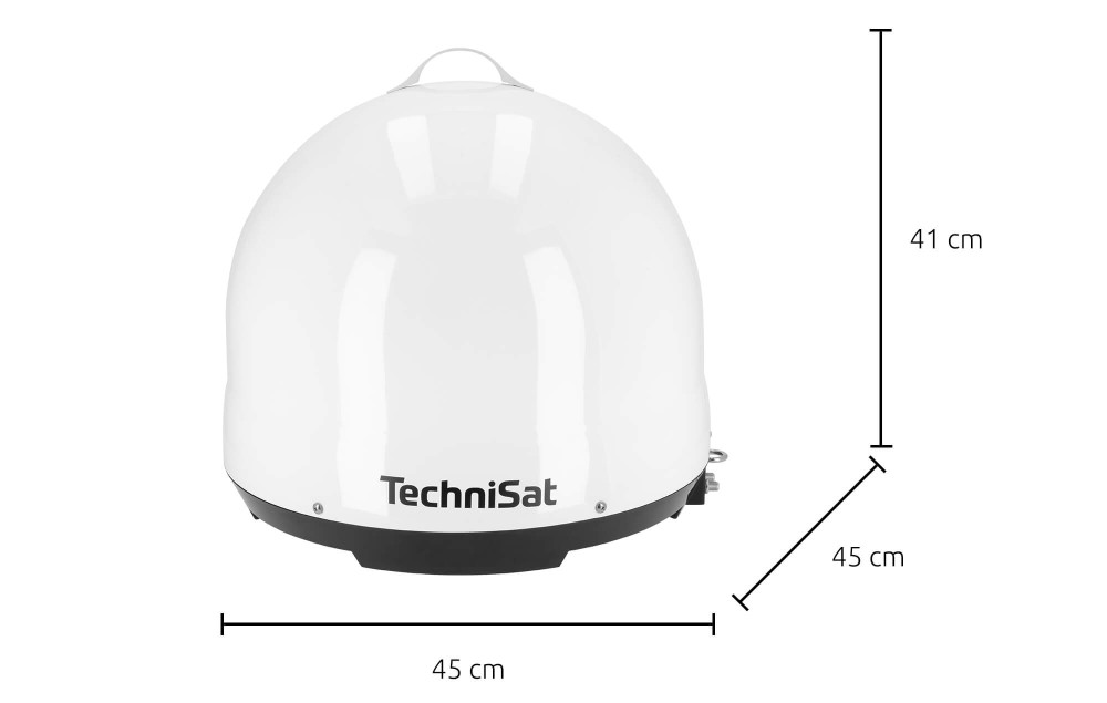 Abmessungen: Breite 45cm, Länge 45cm, Höhe 41cm