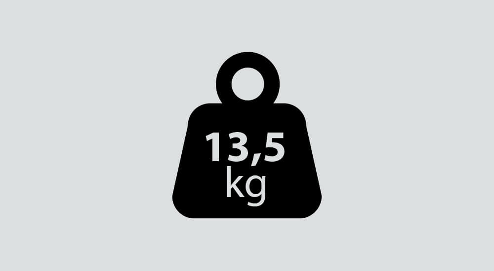 13,5 kg