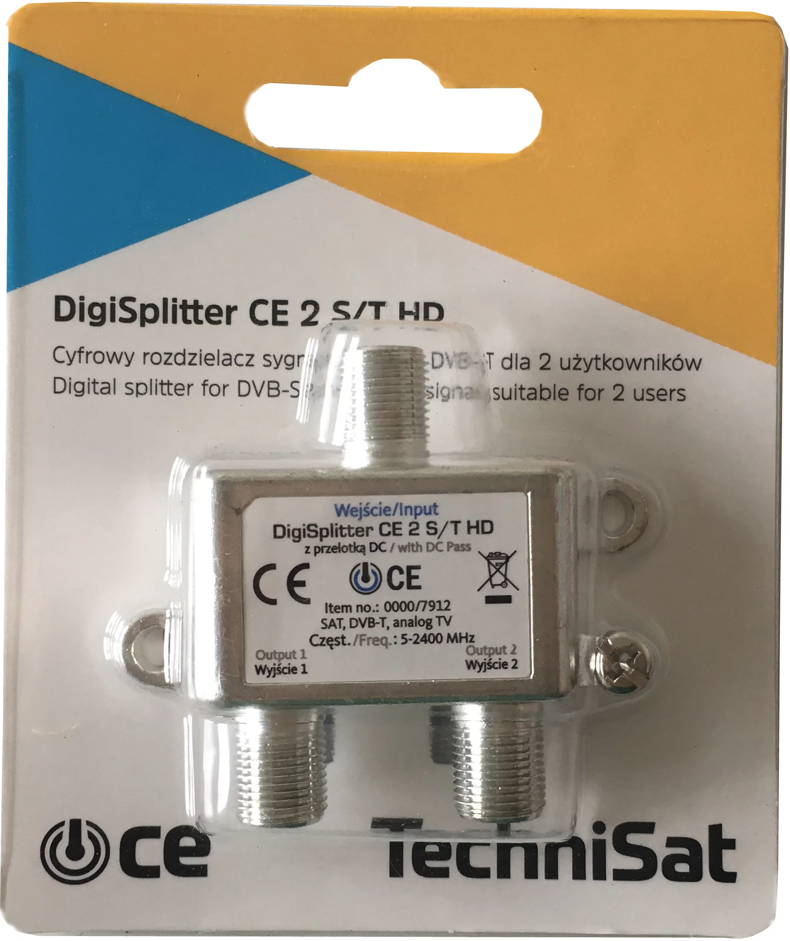 DIGISPLITTER 2 S/T HD Frontal, Front