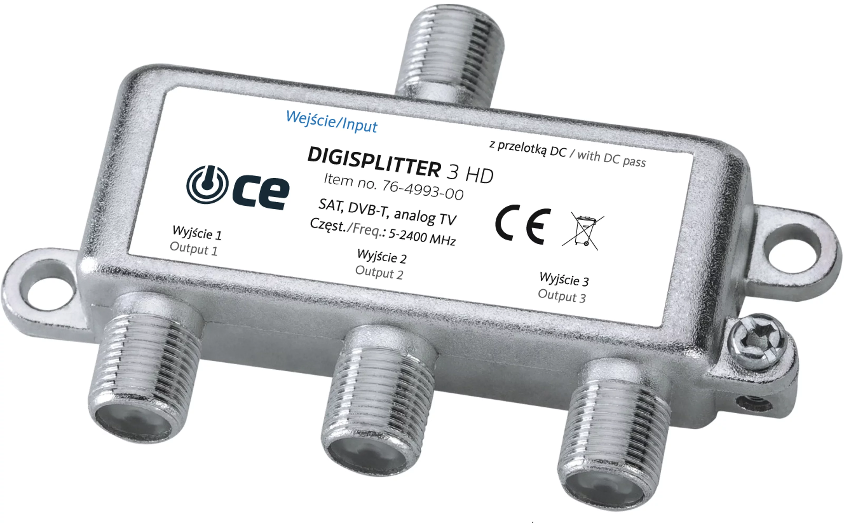 DIGISPLITTER CE 3 HD Frontal, Front