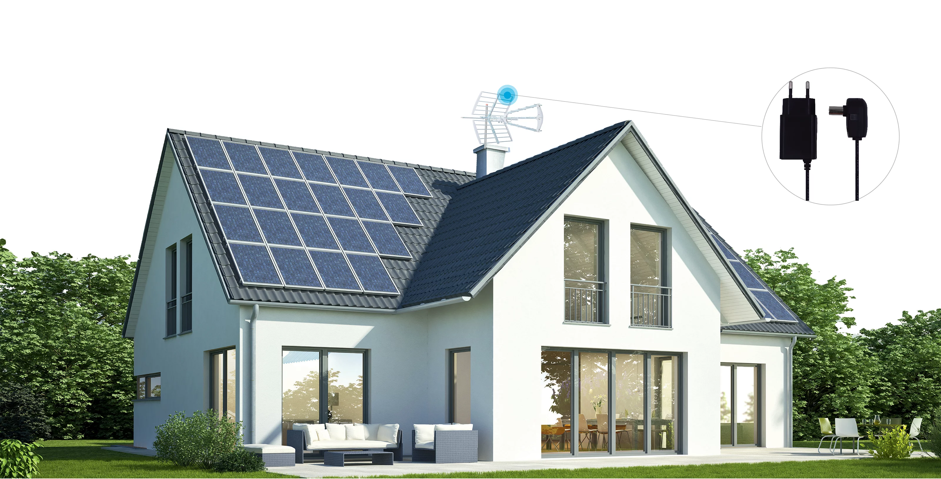 Antenna power supply ZCE4 Szene