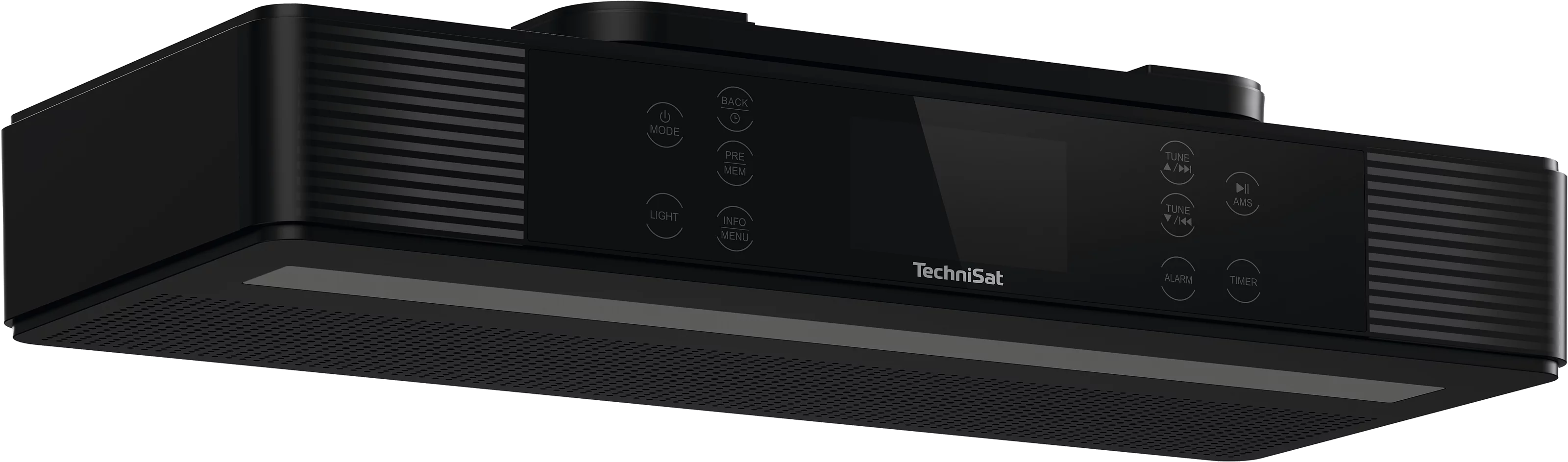 KITCHENRADIO IR, czarny Schräg, Rechts