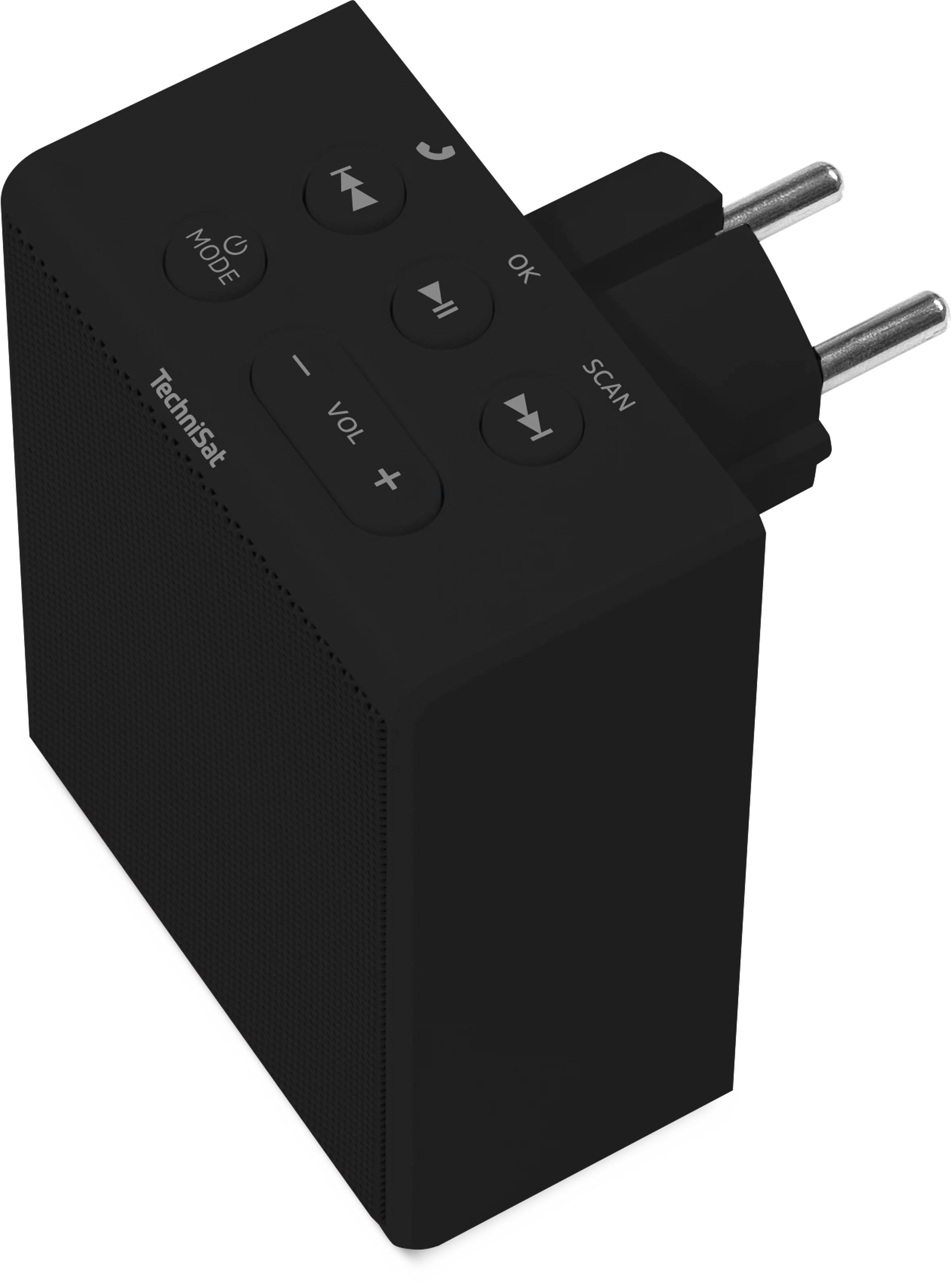 Radio do gniazdka VIOLA Schräg, Oben