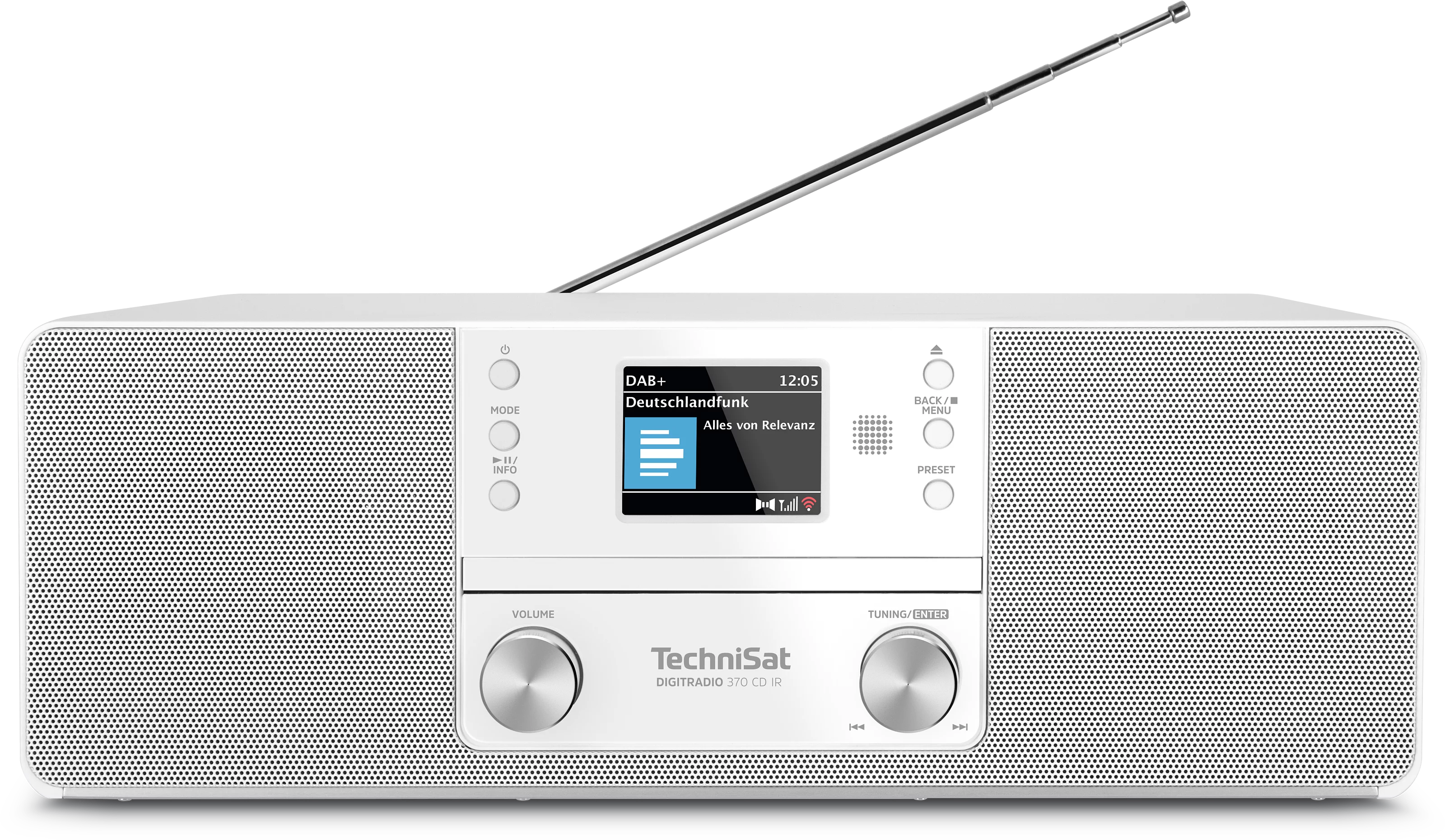 DIGITRADIO 370 CD IR Frontal, Front