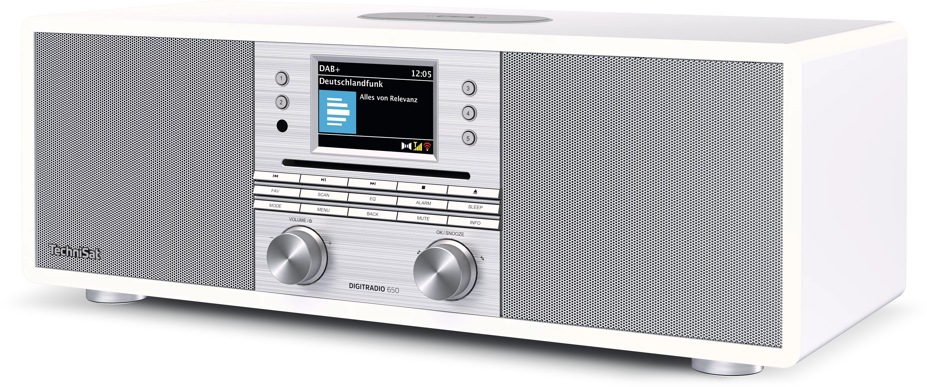 DIGITRADIO 650 Schräg, Links
