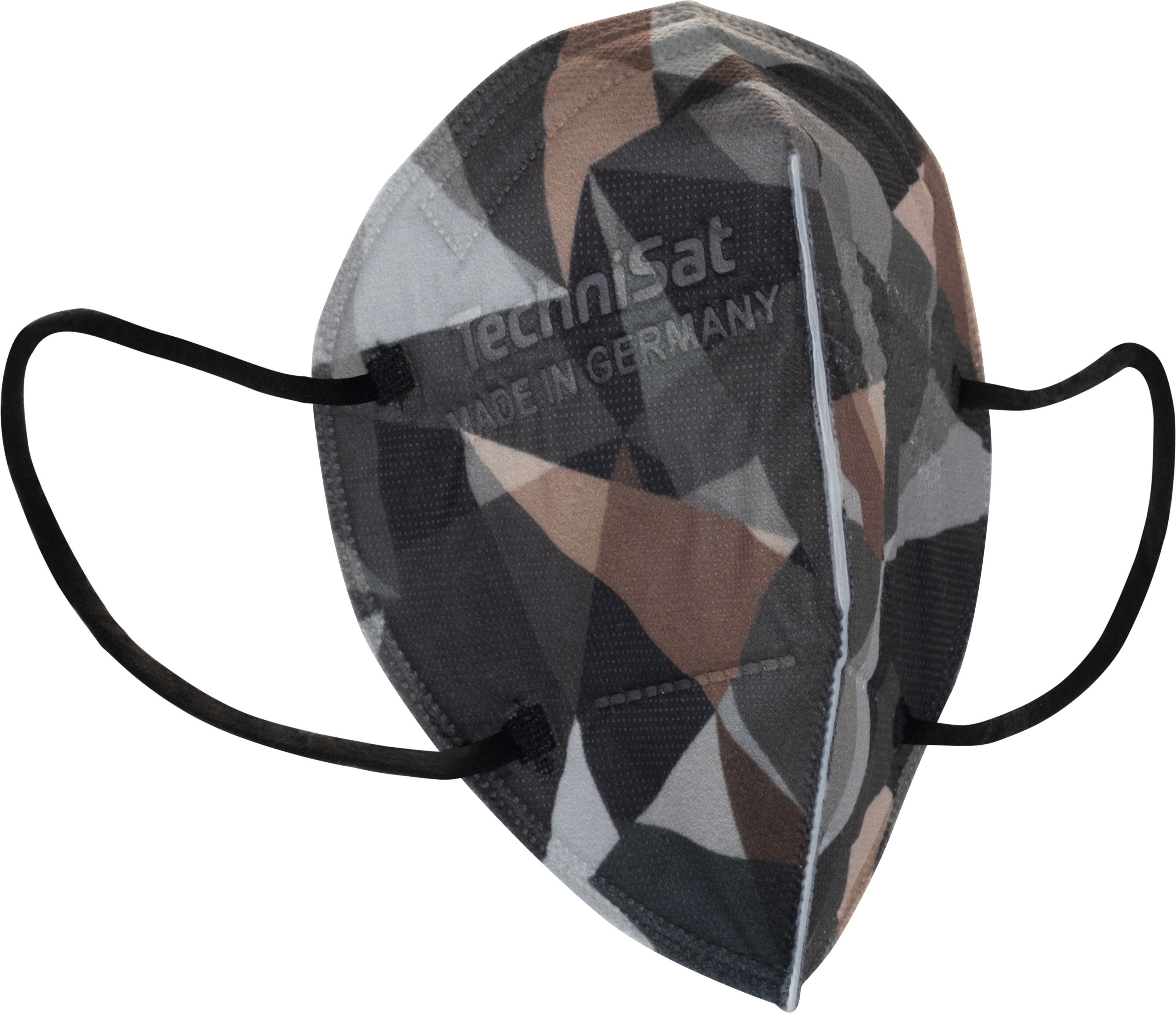 TECHNIMASK 2.0, 15 Stück (3 Polybeutel mit 5 Stück) Schräg, Rechts