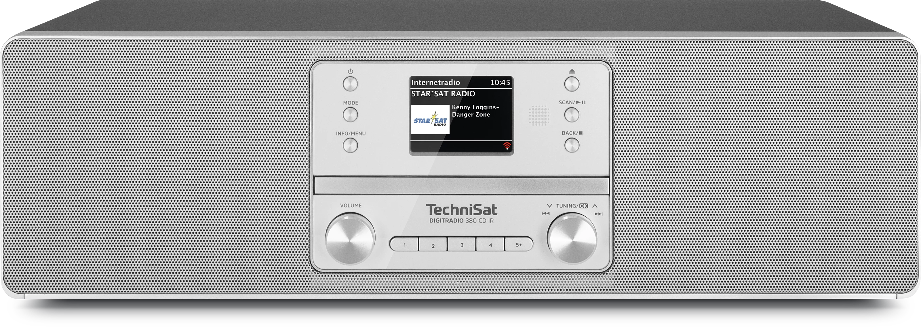 DIGITRADIO 380 CD IR Frontal, Front