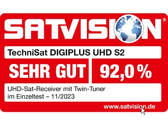 SATVISION 11/2023 "Sehr gut" - 