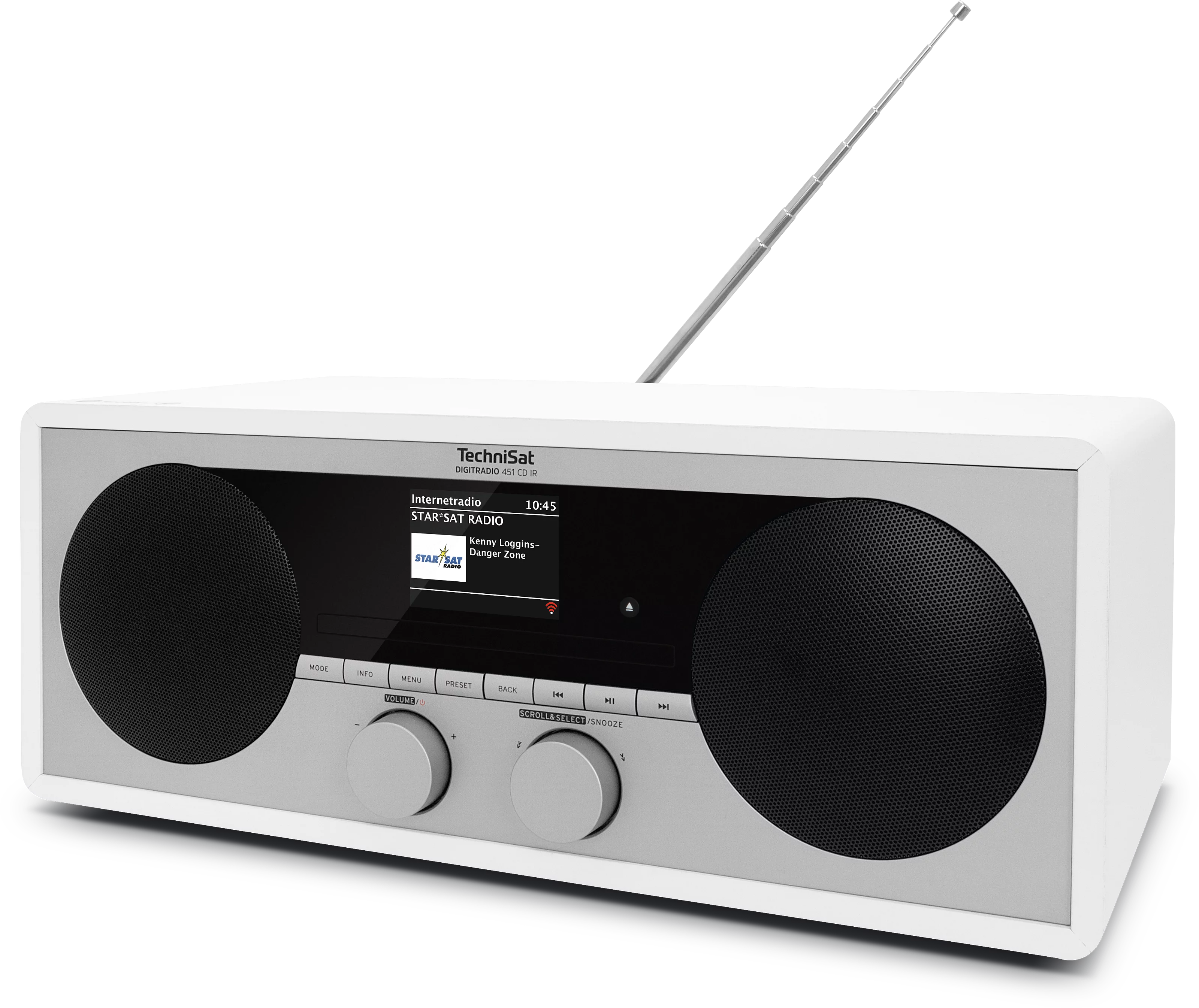 DIGITRADIO 451 CD IR Schräg, Links