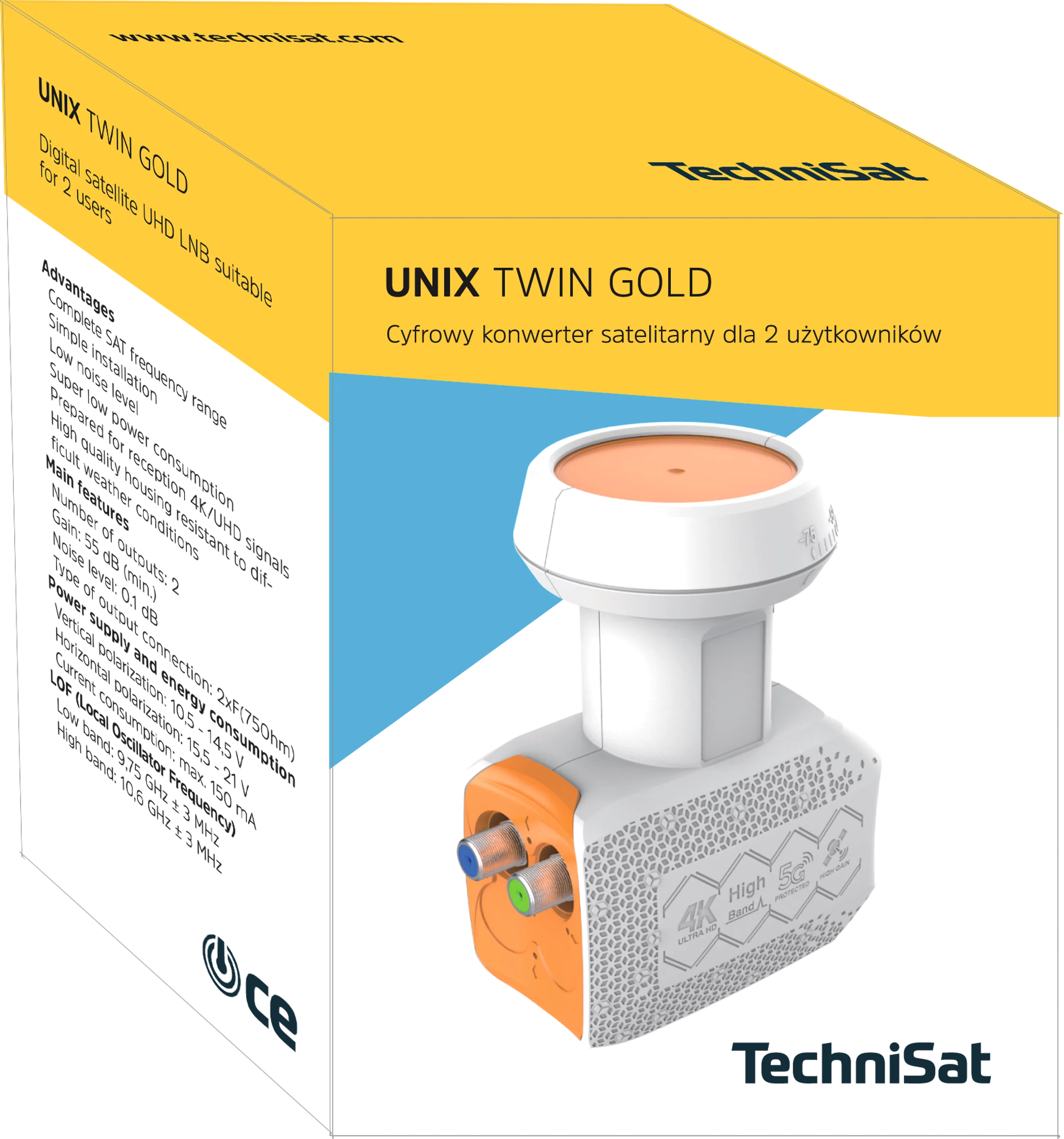 UNIX Twin Gold MVerpackung