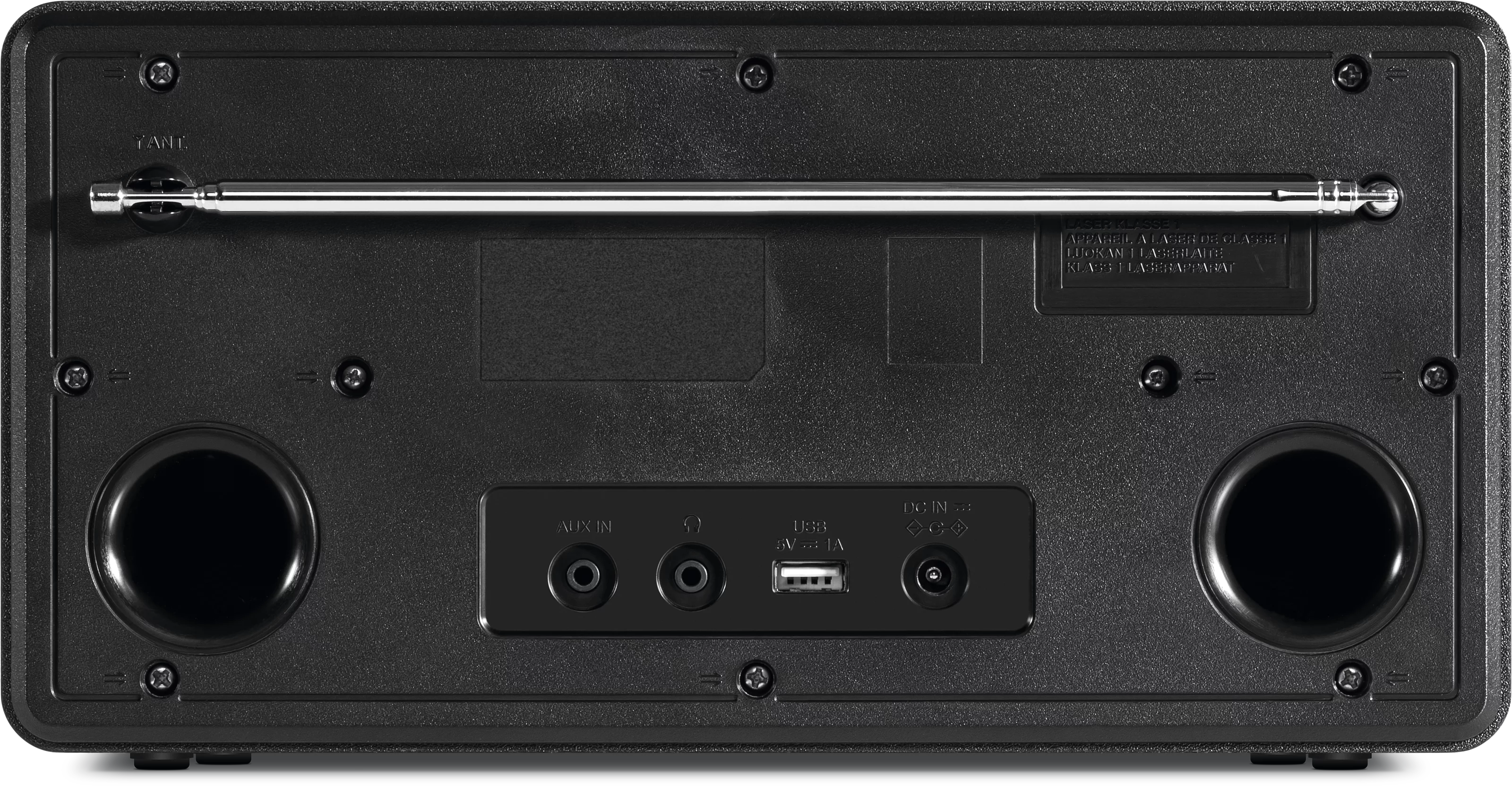 DIGITRADIO 570 CD IR Frontal, Rück