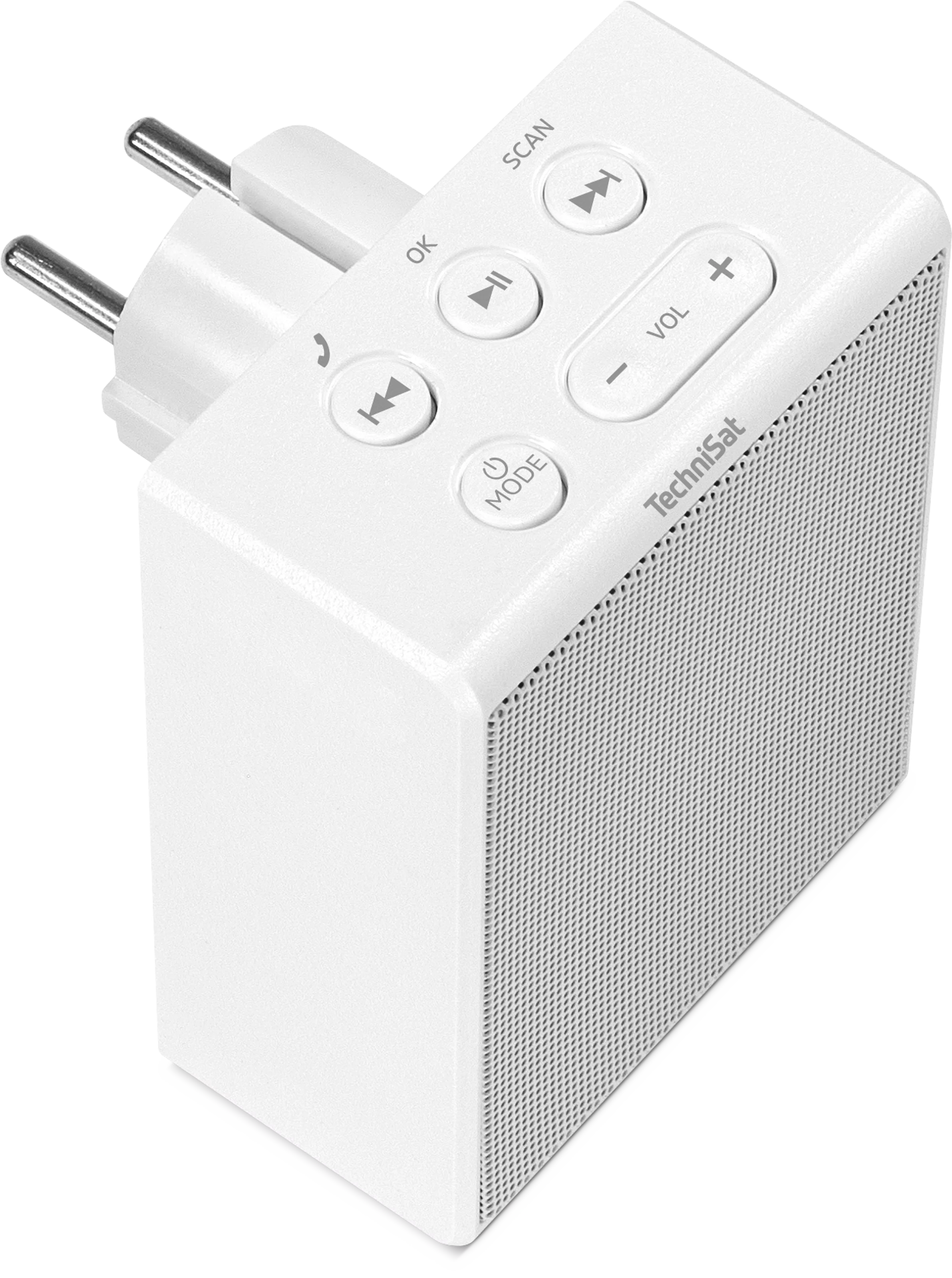 Radio gniazdkowe VIOLA Schräg, Oben