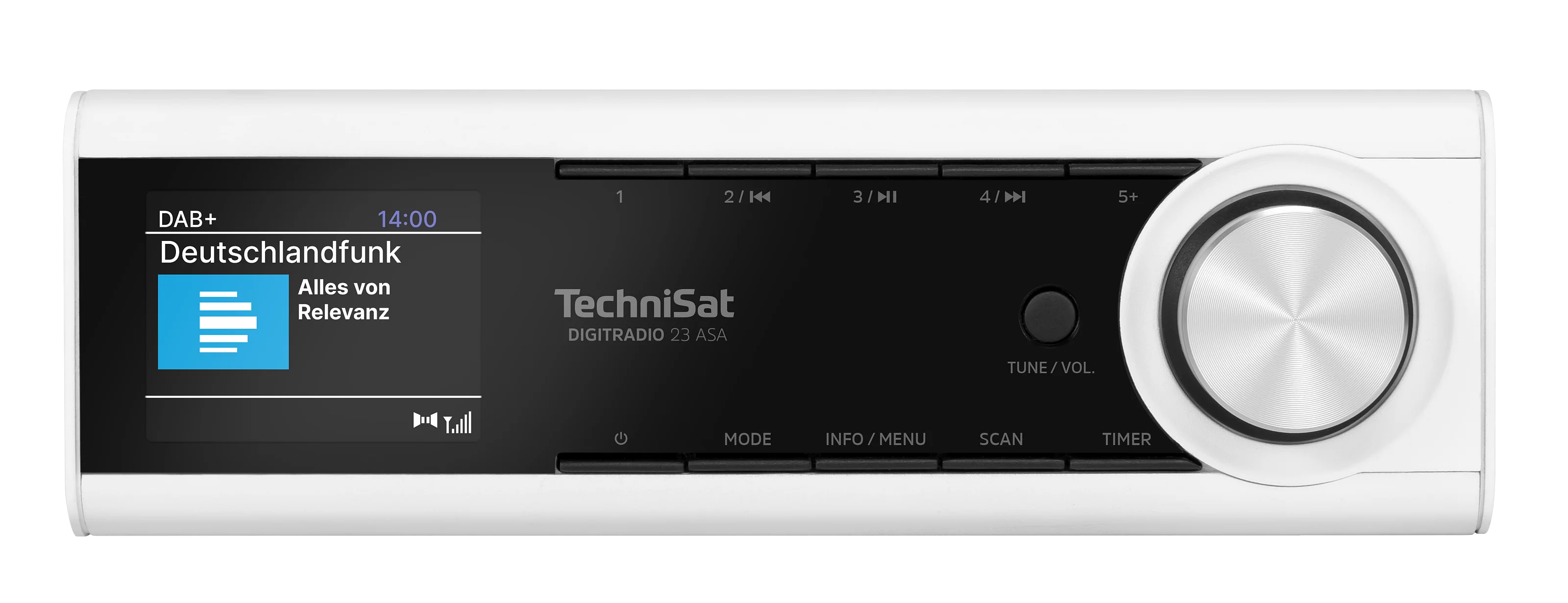 DIGITRADIO 23 ASA Frontal, Oben