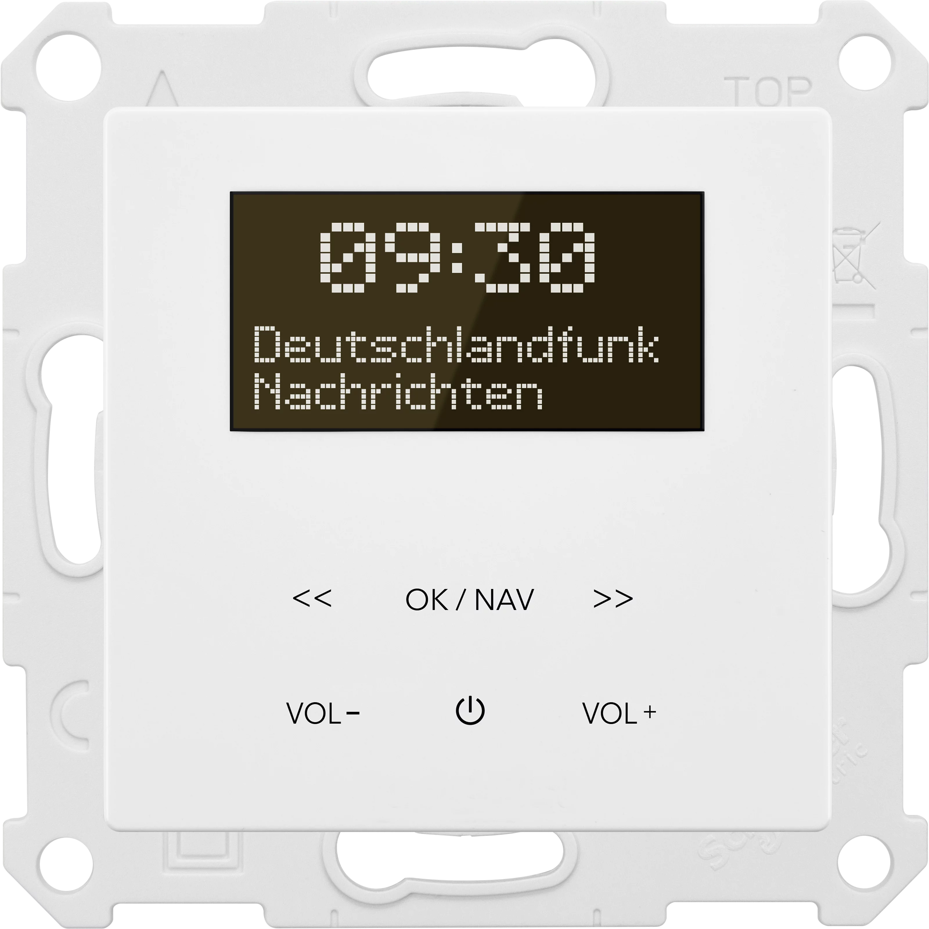 DIGITRADIO UP 55 TEM Frontal, Front