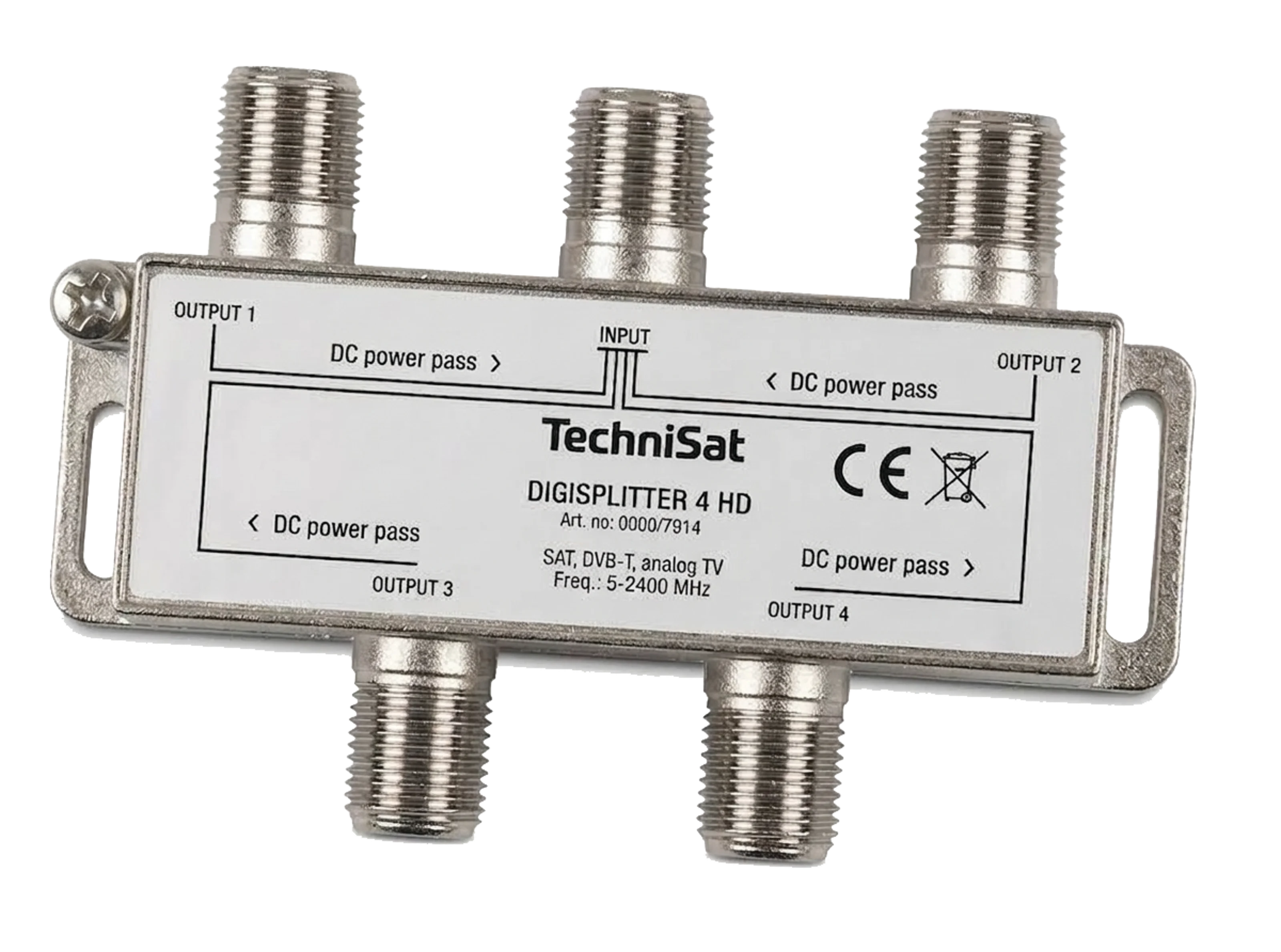 DIGISPLITTER CE 4 S/T HD Frontal, Front
