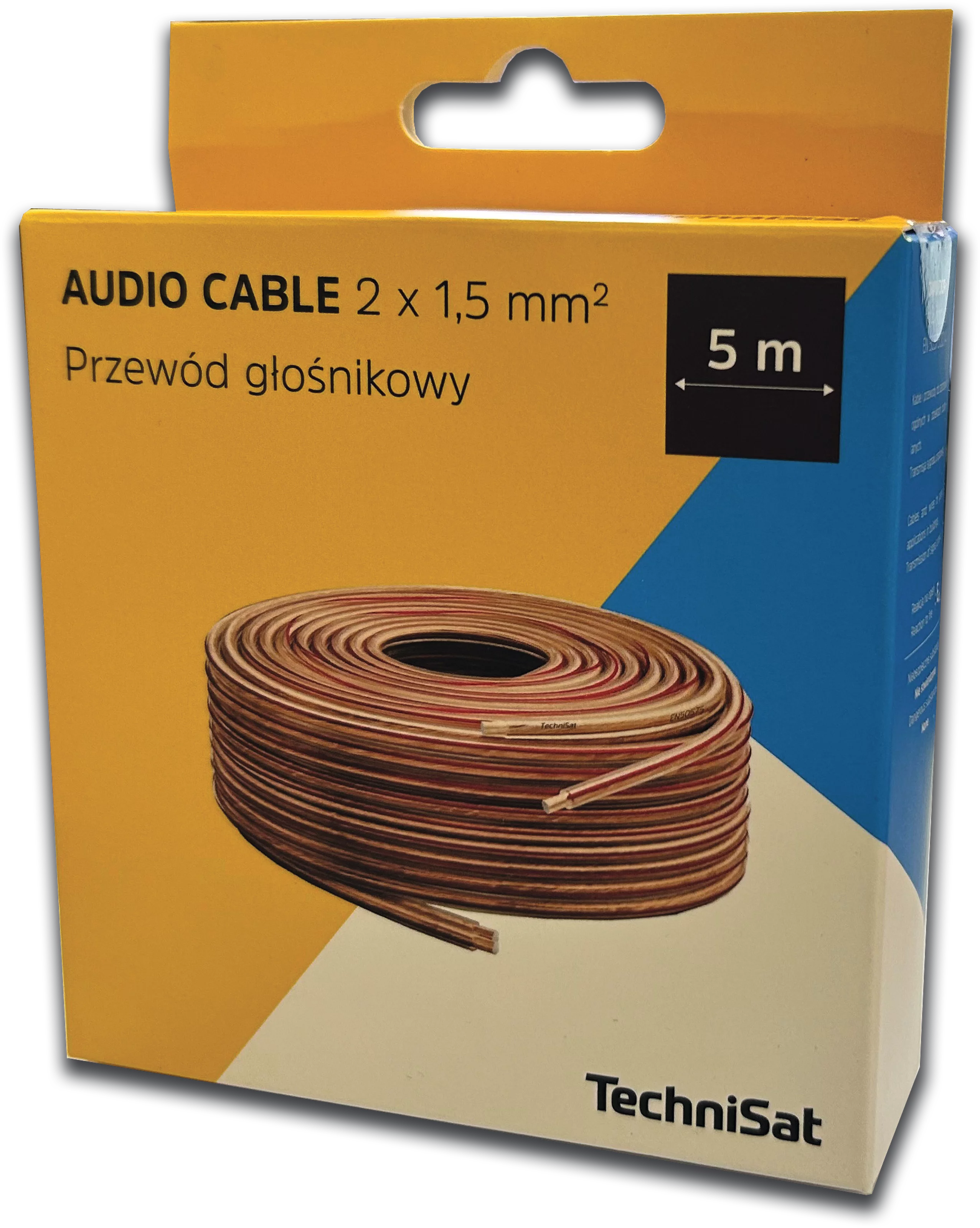 Przewód głośnikowy 2x1,5 mm, 5 m MVerpackung