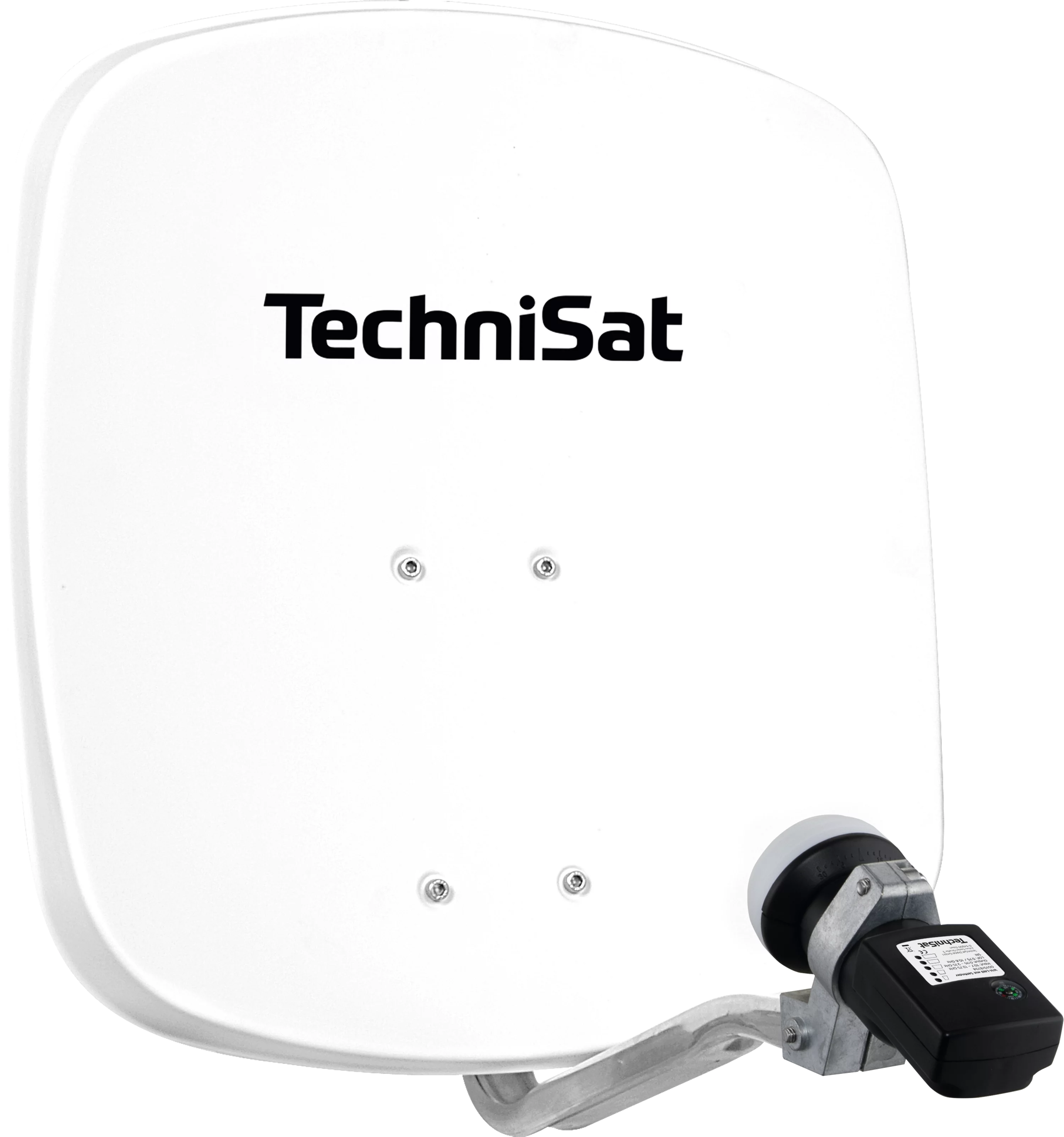 DIGIDISH 45 with sat finder V/H-LNB Schräg, Rechts