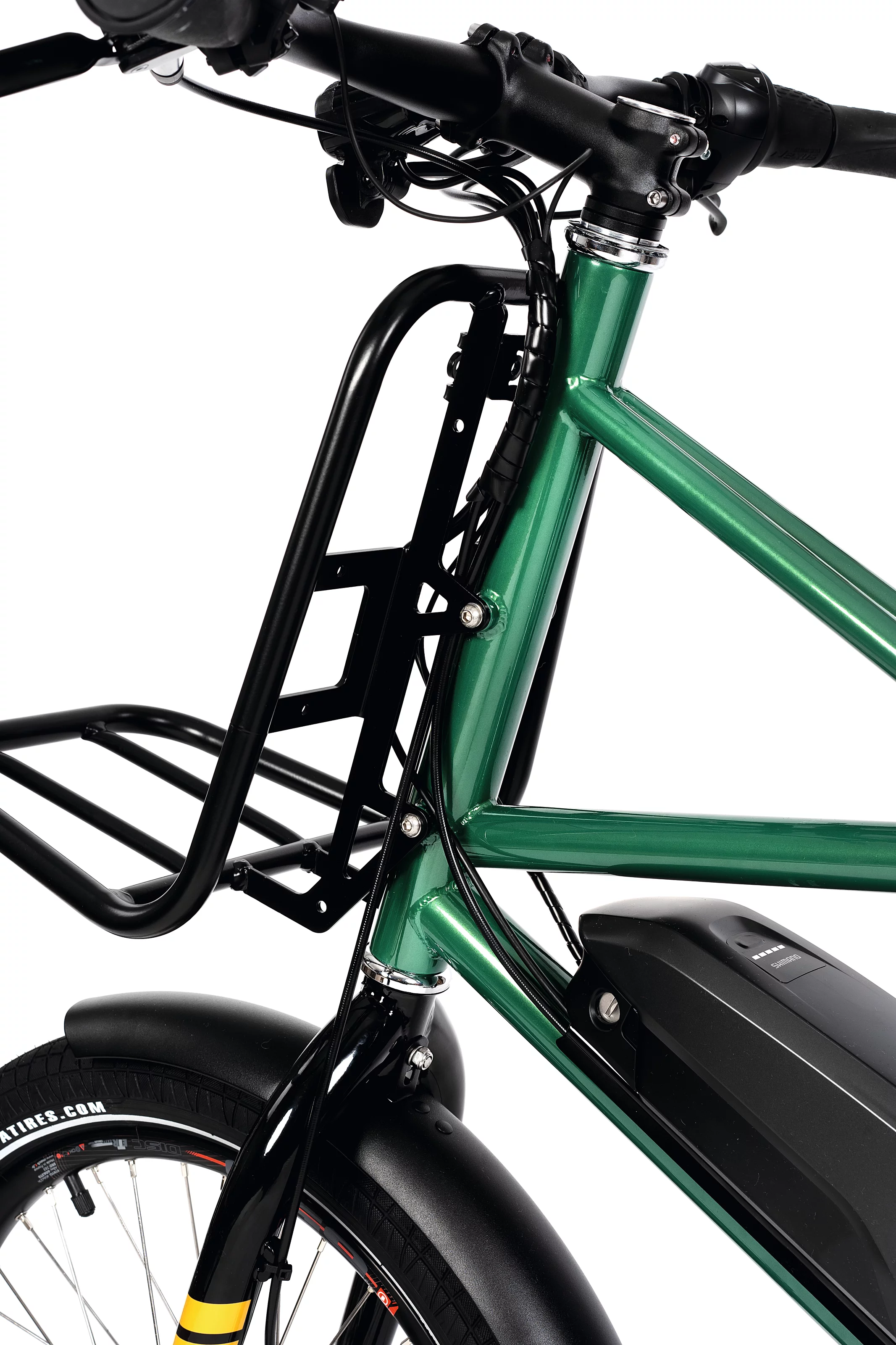 UTY Front Luggage Rack Detail