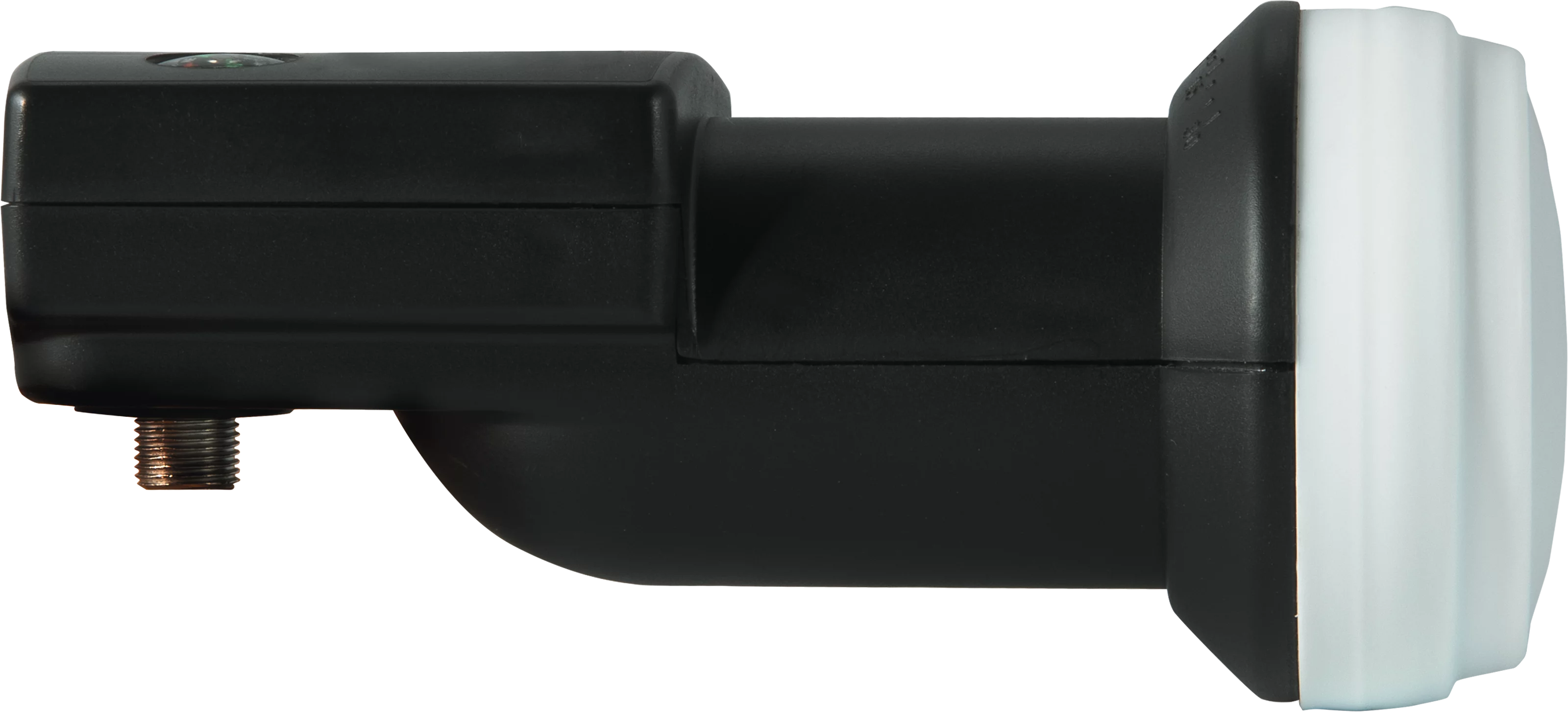 Universal-V/H-LNB z Satfinder Frontal, Rechts