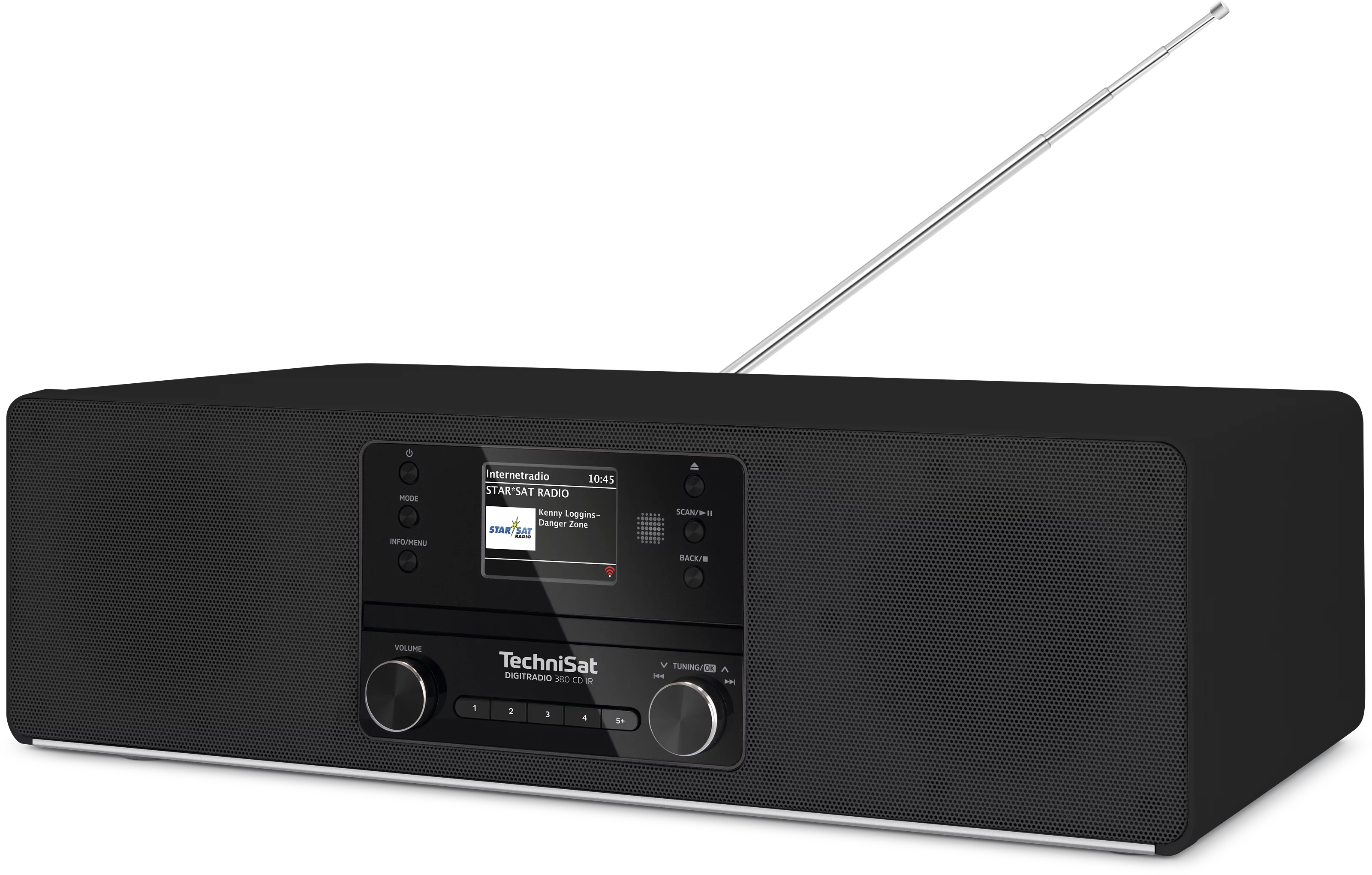 DIGITRADIO 380 CD IR Schräg, Links