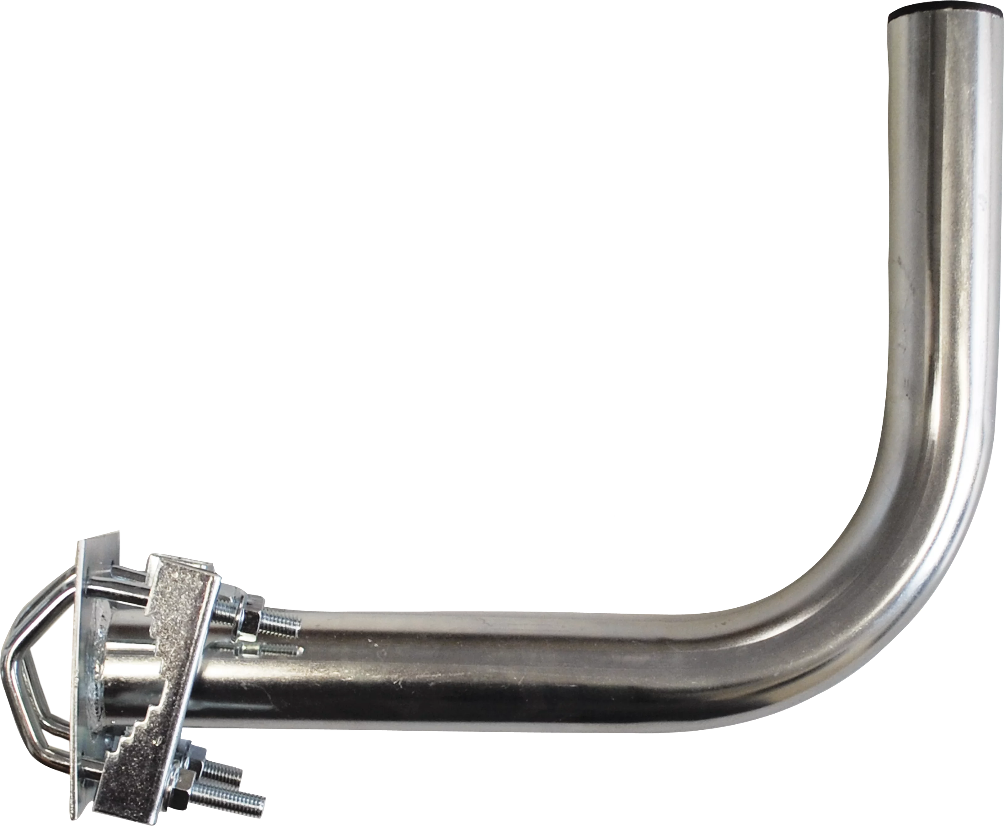 Balcony holder L; 30 cm Frontal, Front