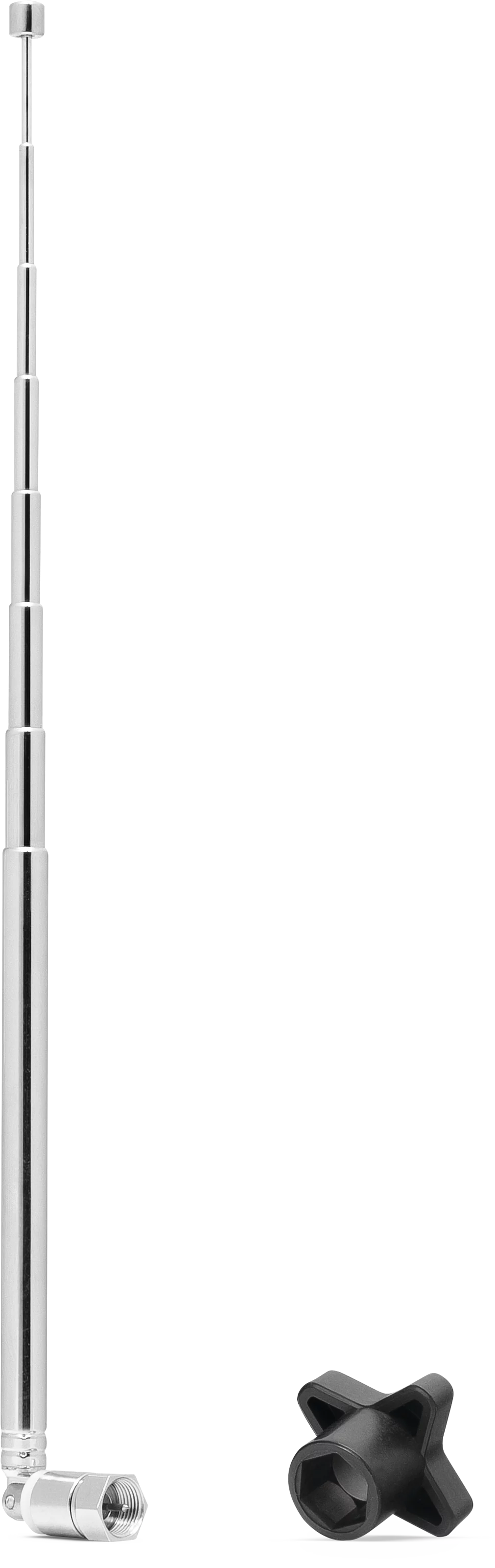 DAB+/FM telescopic antenna with mounting tool