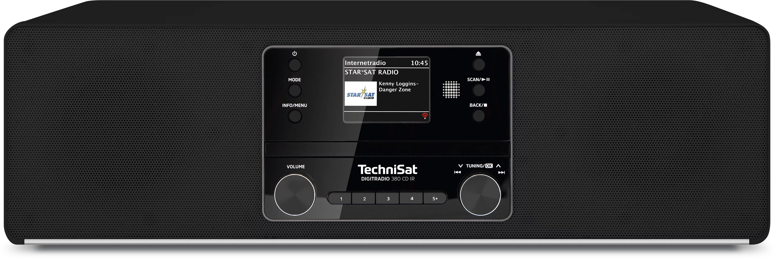 DIGITRADIO 380 CD IR Frontal, Front