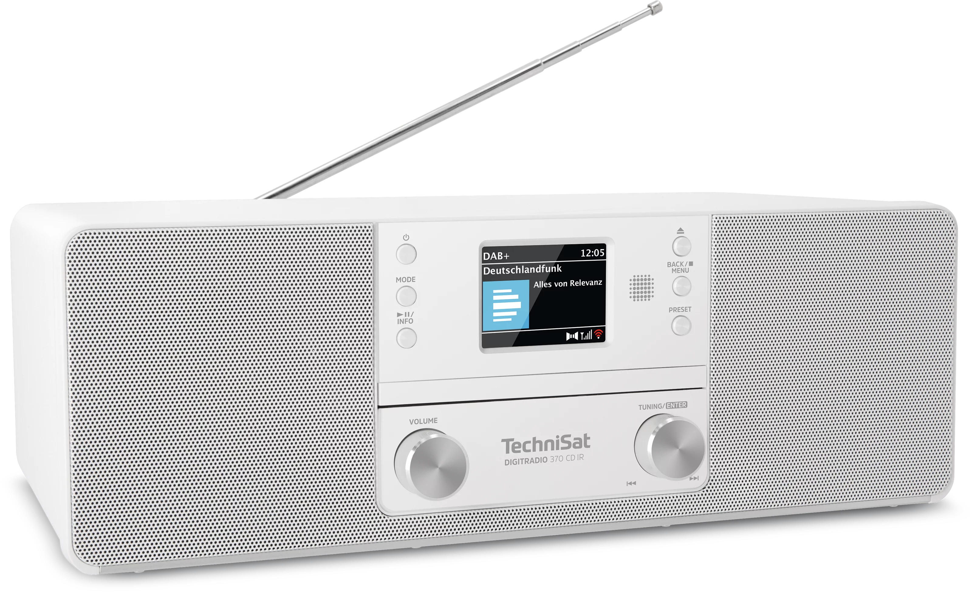 DIGITRADIO 370 CD IR Schräg, Rechts