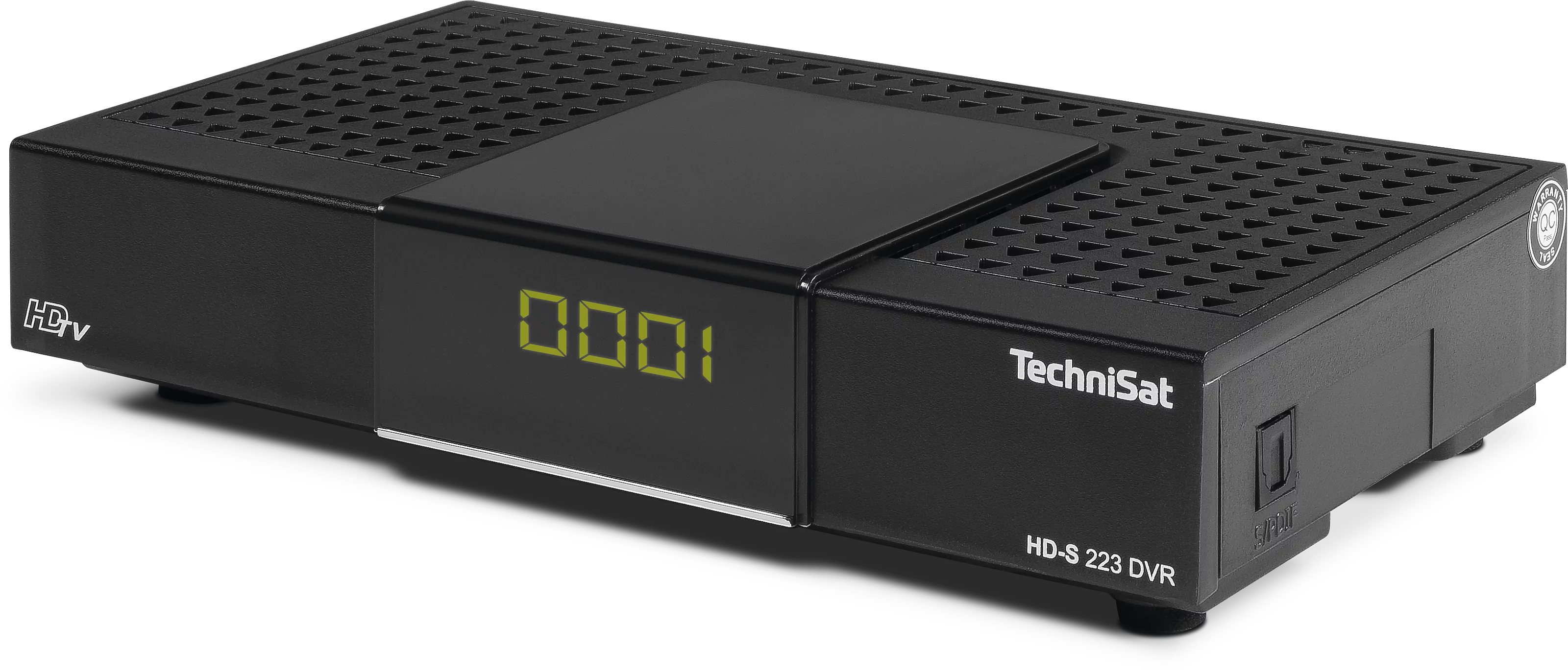HD-S 223 DVR Frontal, Links