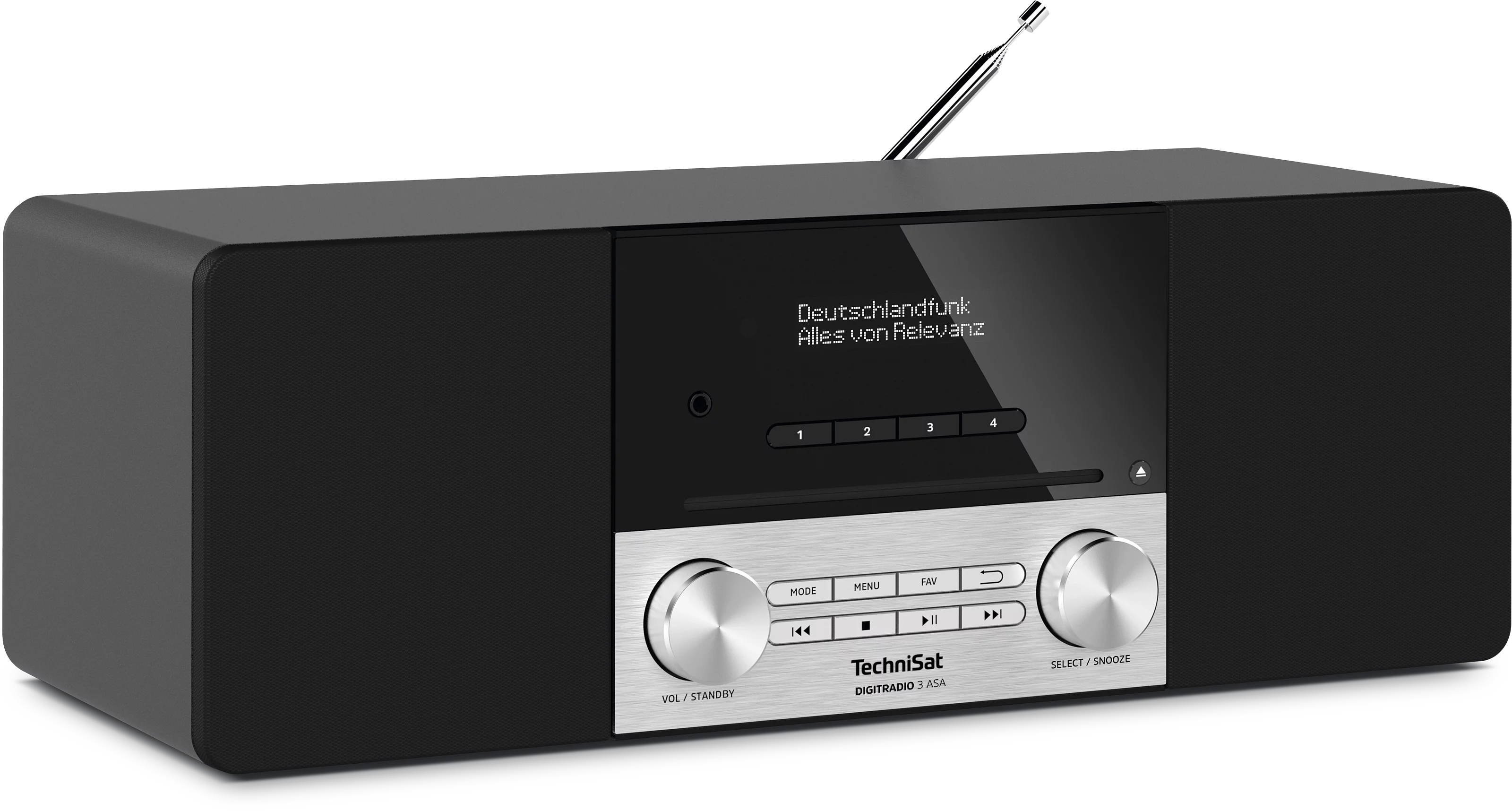 DIGITRADIO 3 ASA Schräg, Rechts