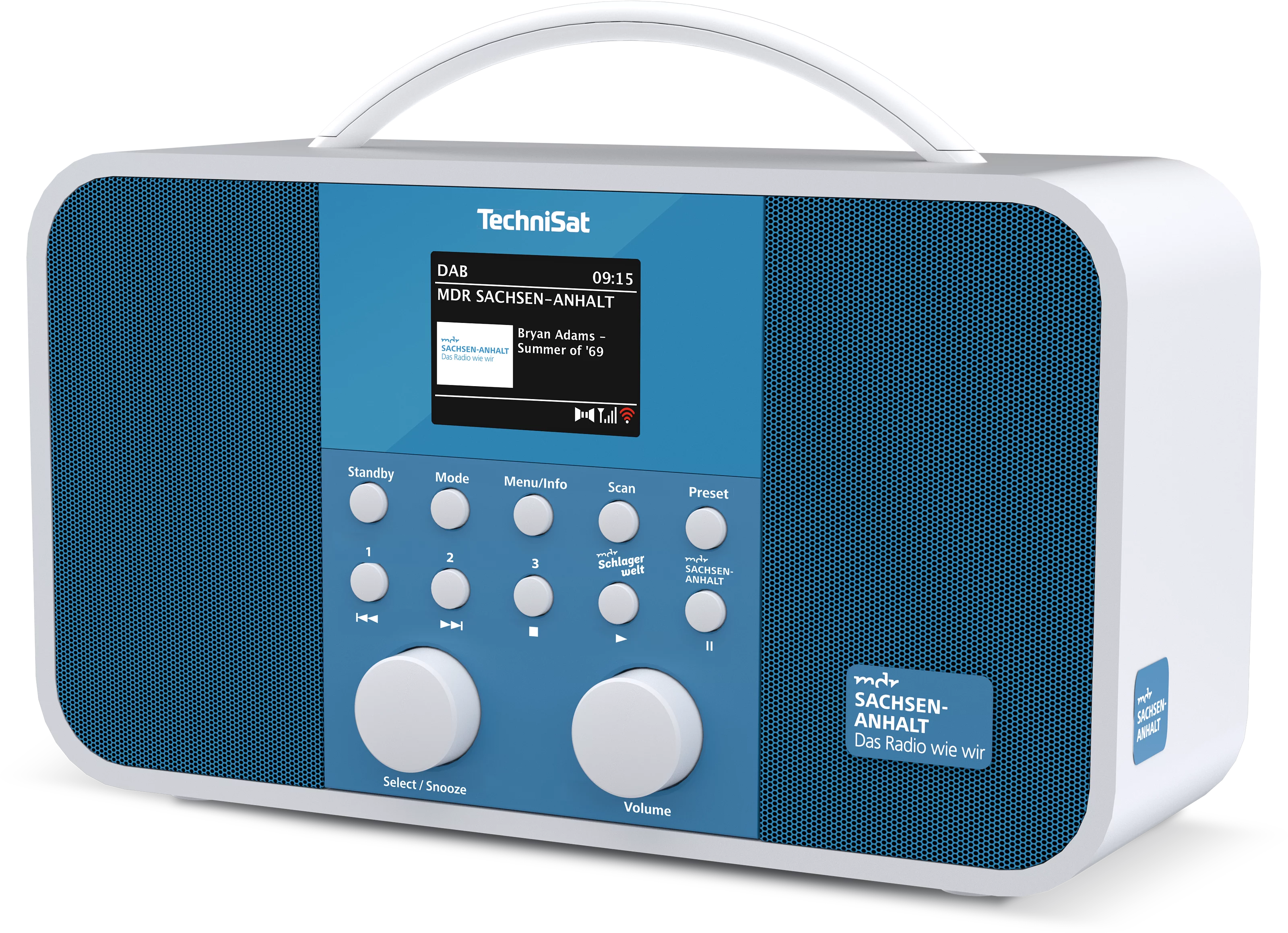 TECHNIRADIO 5 IR BT SA Schräg, Links