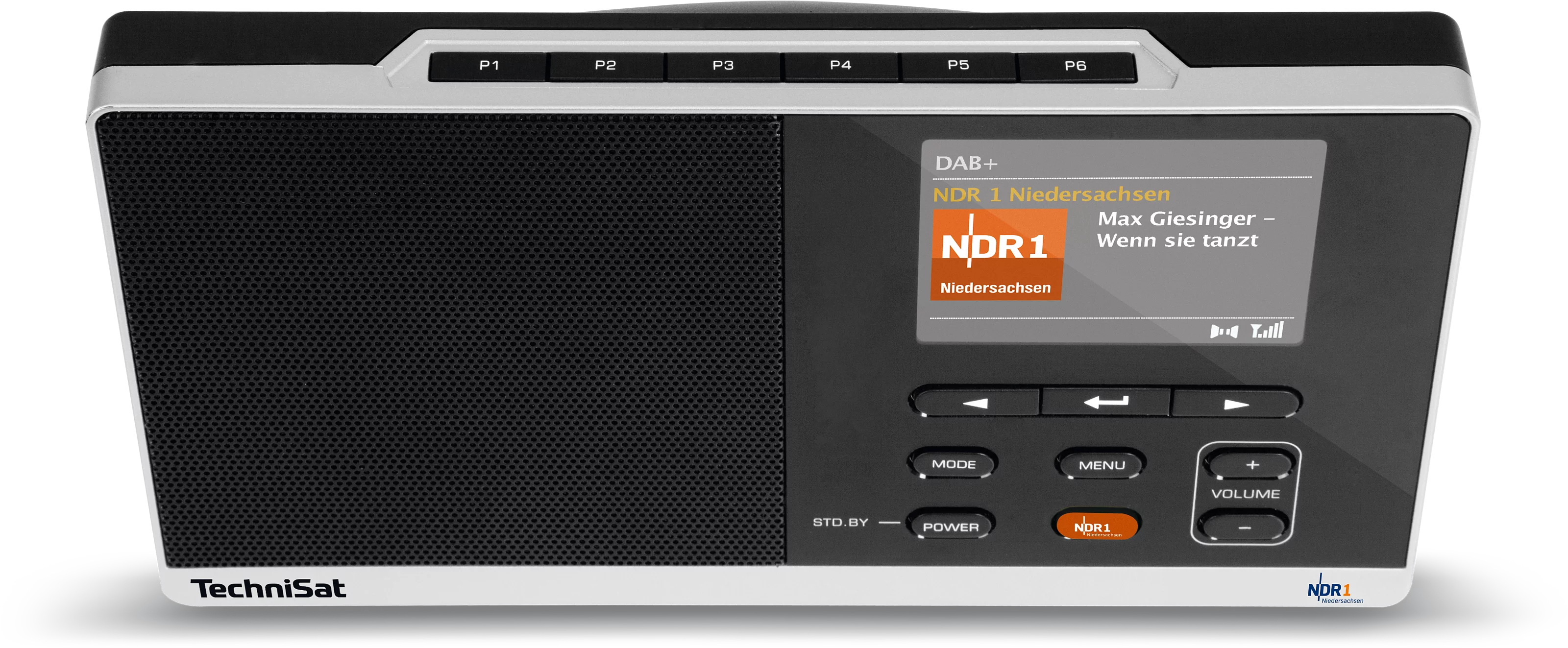 DIGITRADIO 215 NDR1 Frontal, Oben