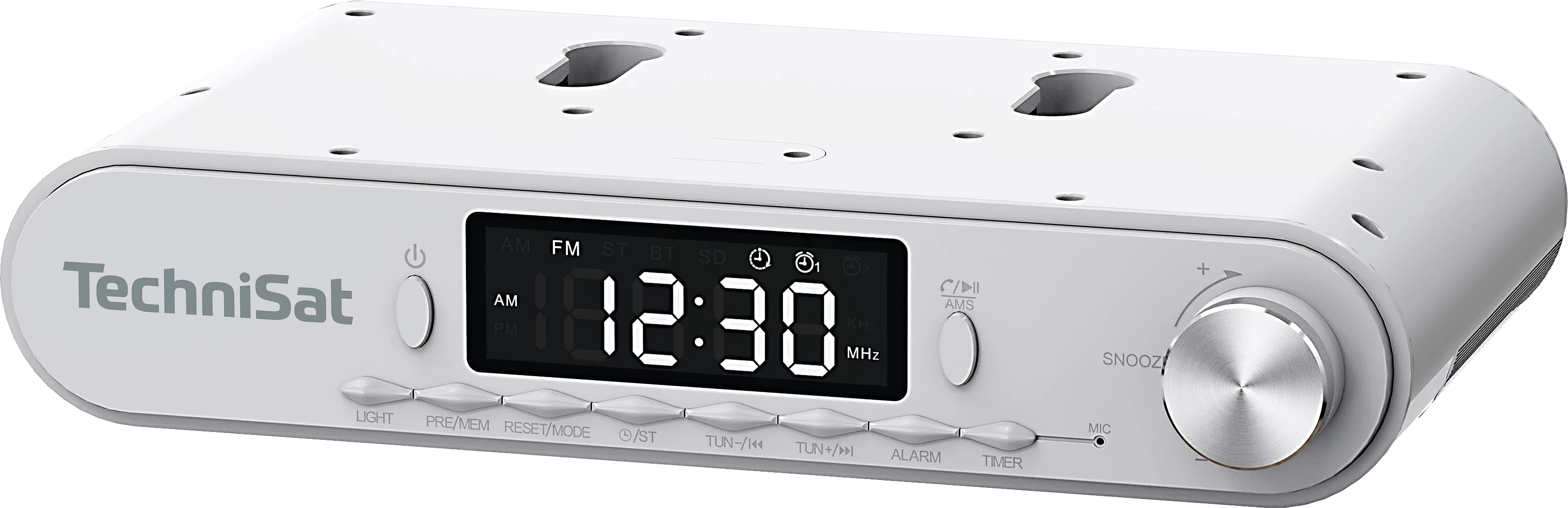 KitchenRadio, biały Schräg, Rechts