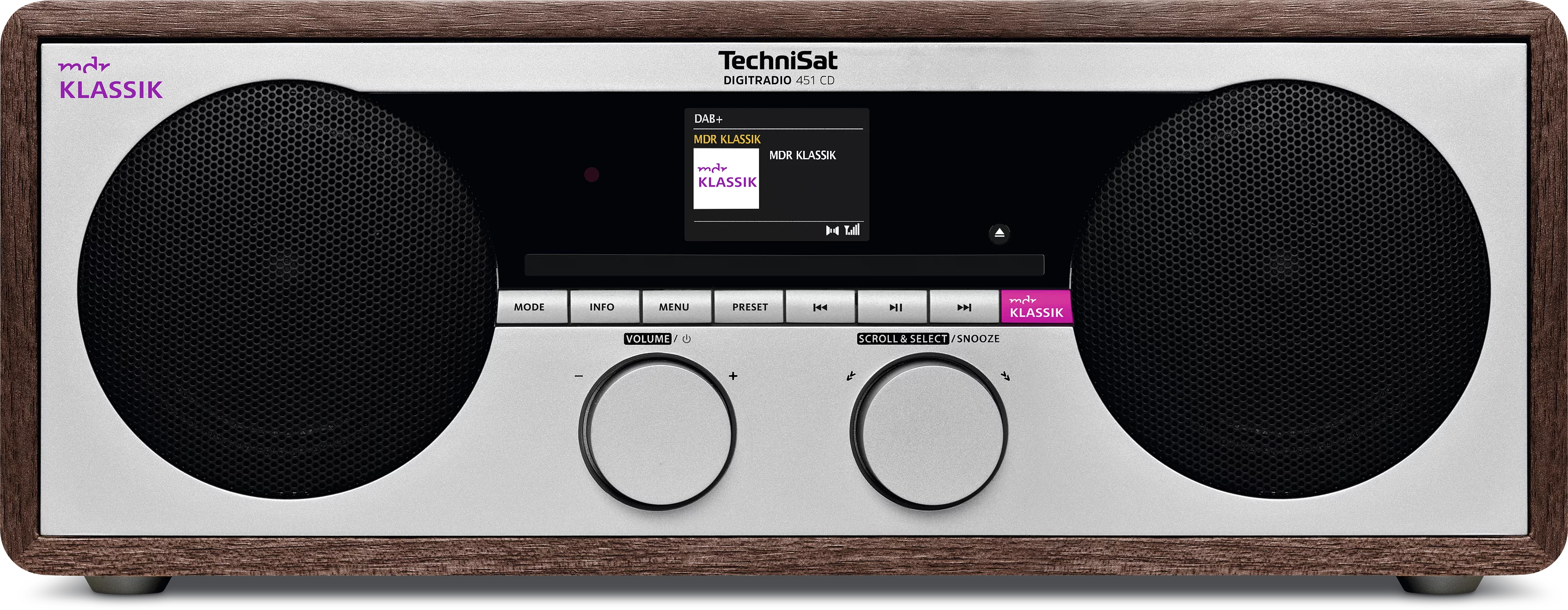 DIGITRADIO 451 CD edycja mdr Klassik Frontal, Front