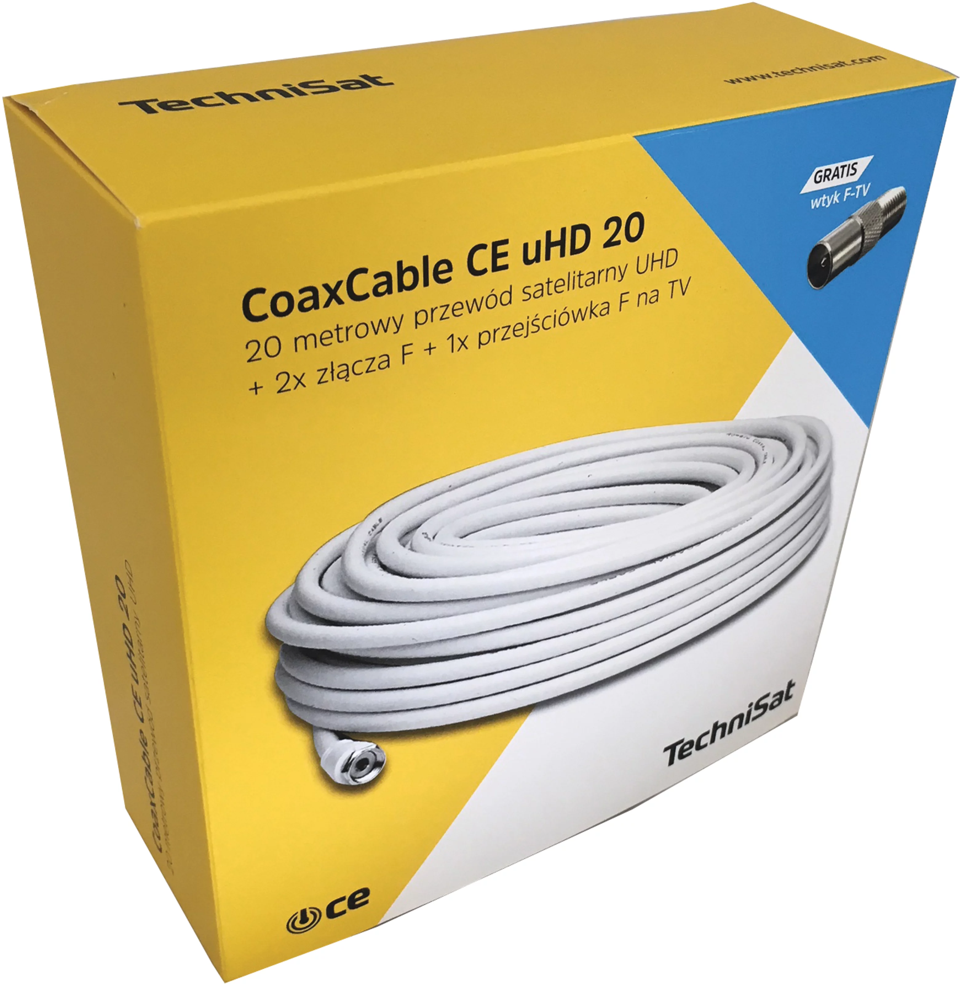 COAXCable CE uHD 20 Frontal, Front