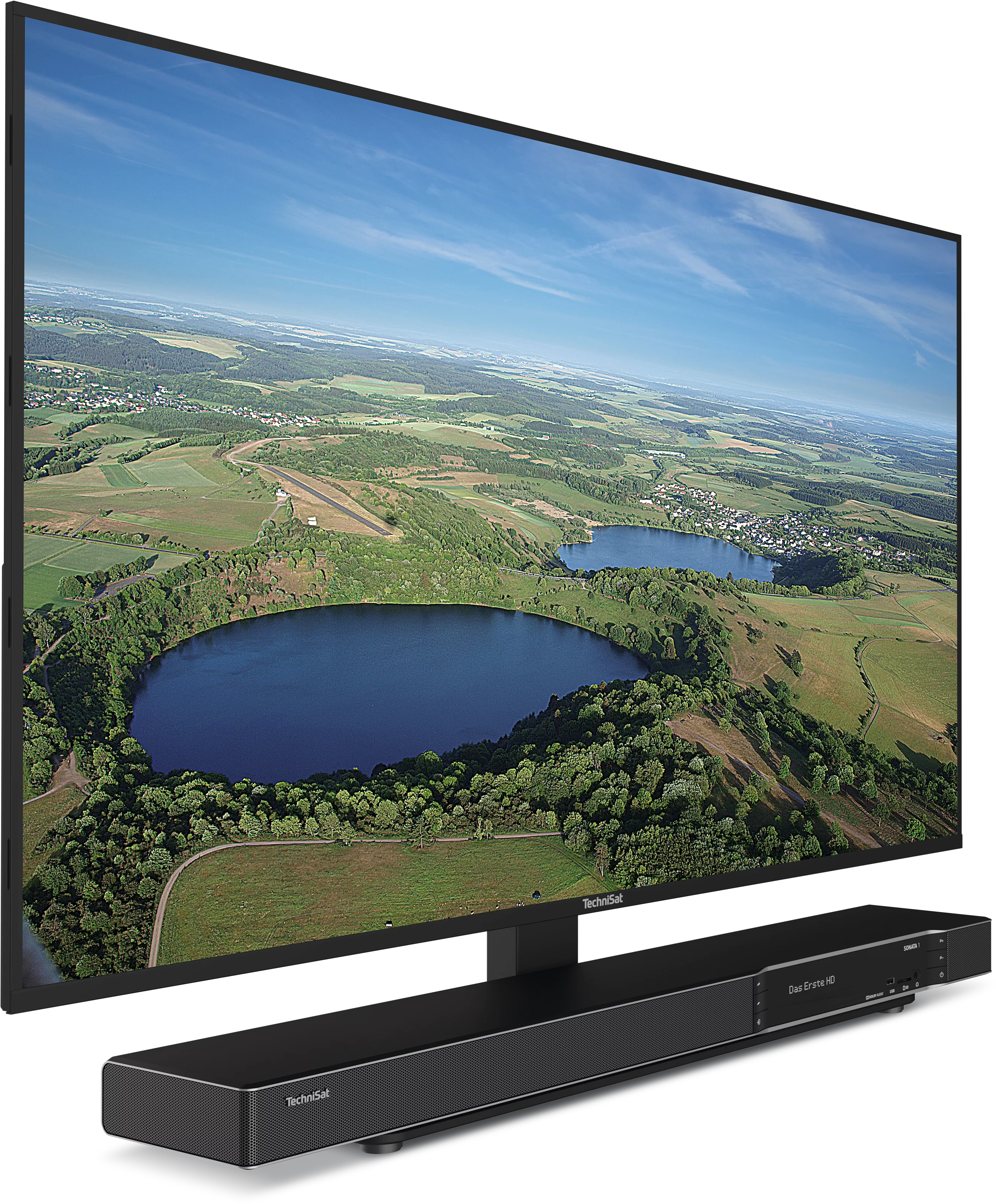 Stojak półkowy MONITORLINE UHD + SONATA 1 Schräg, Rechts