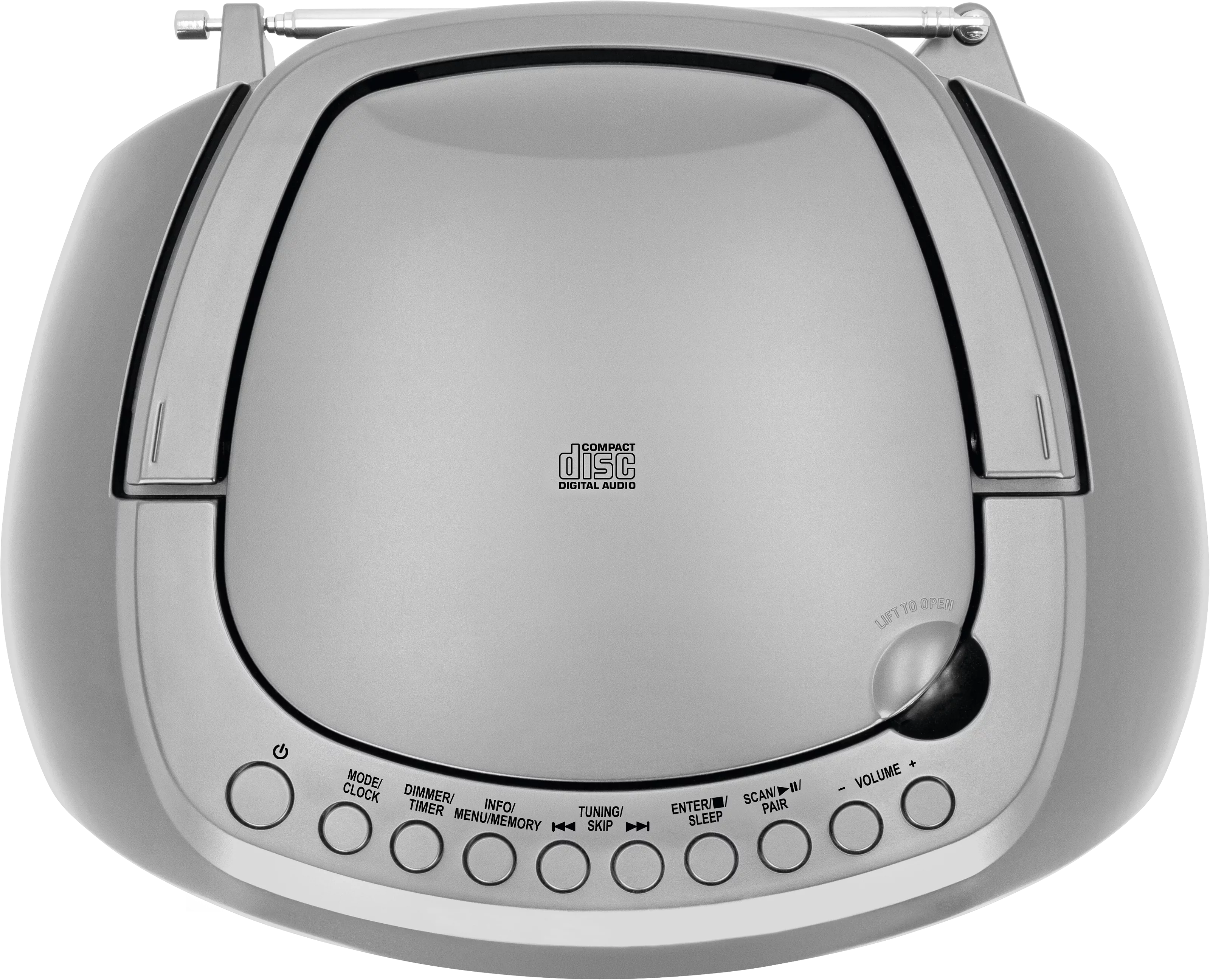 DIGITRADIO 1990 Frontal, Oben