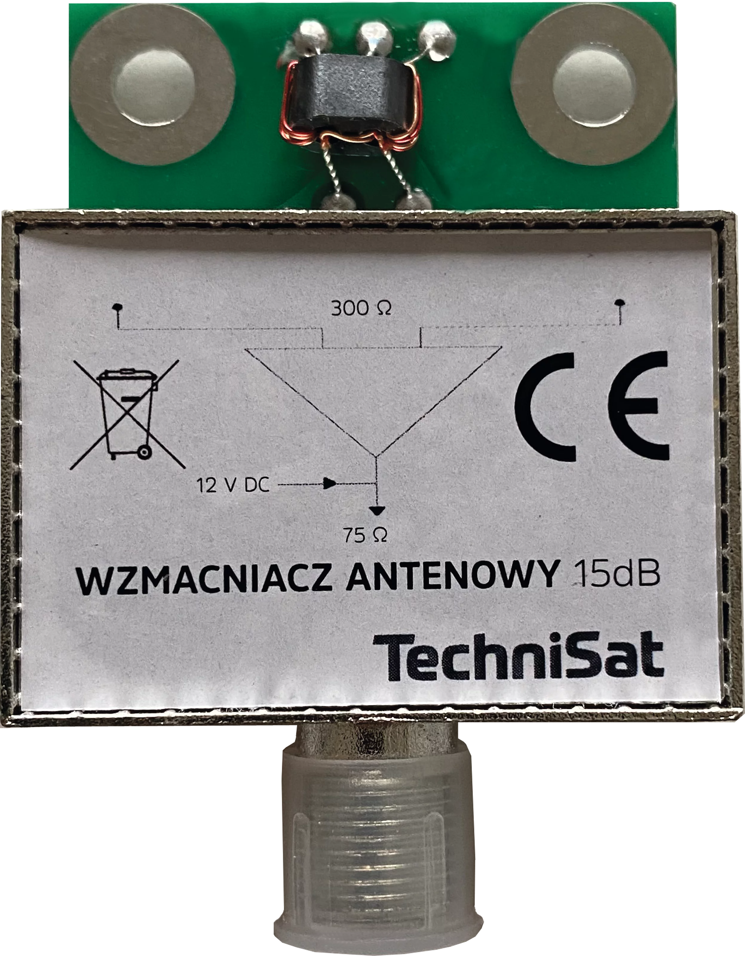 Wzmacniacz DVB-T/T2 do anteny kierunkowej Frontal, Front