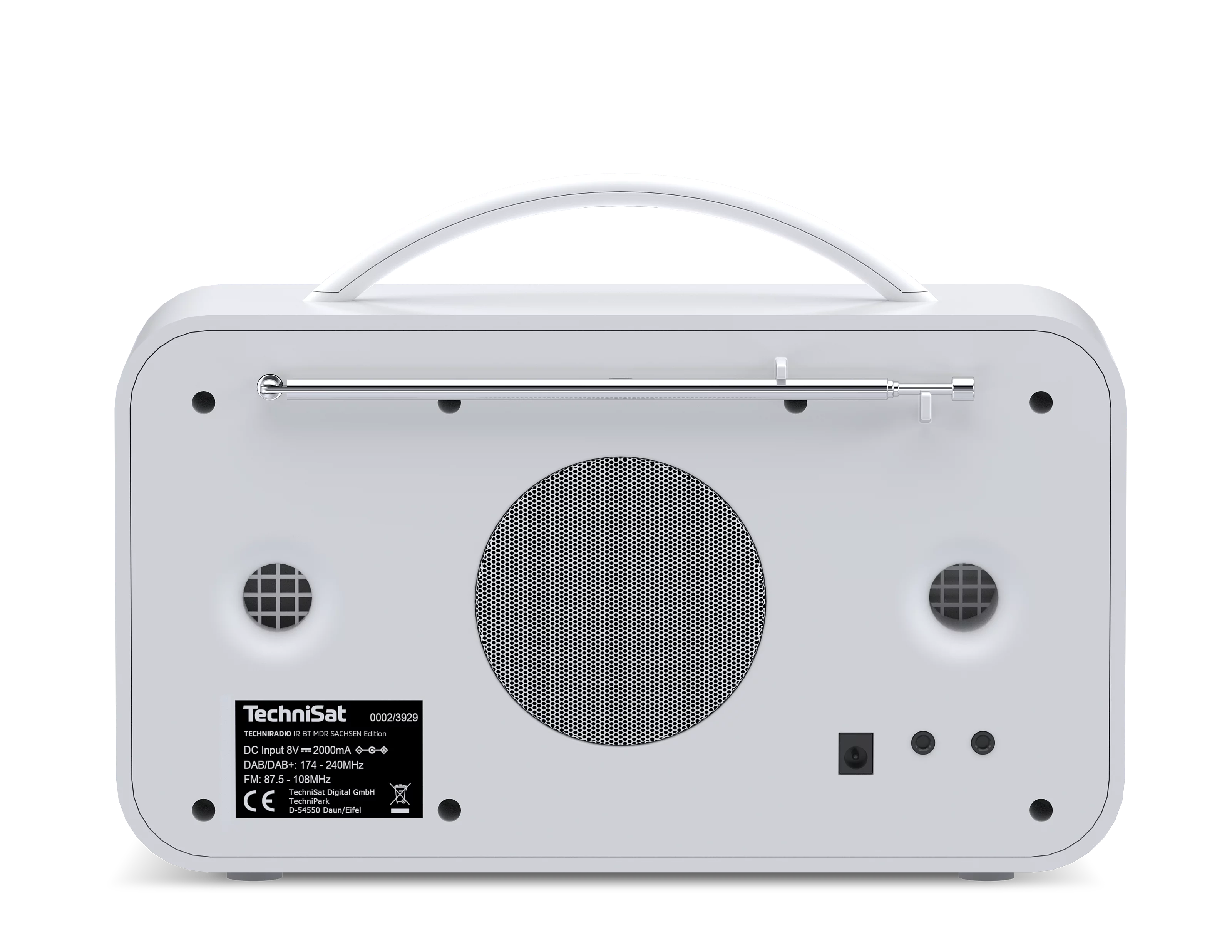 TECHNIRADIO 5 IR BT S Frontal, Rück