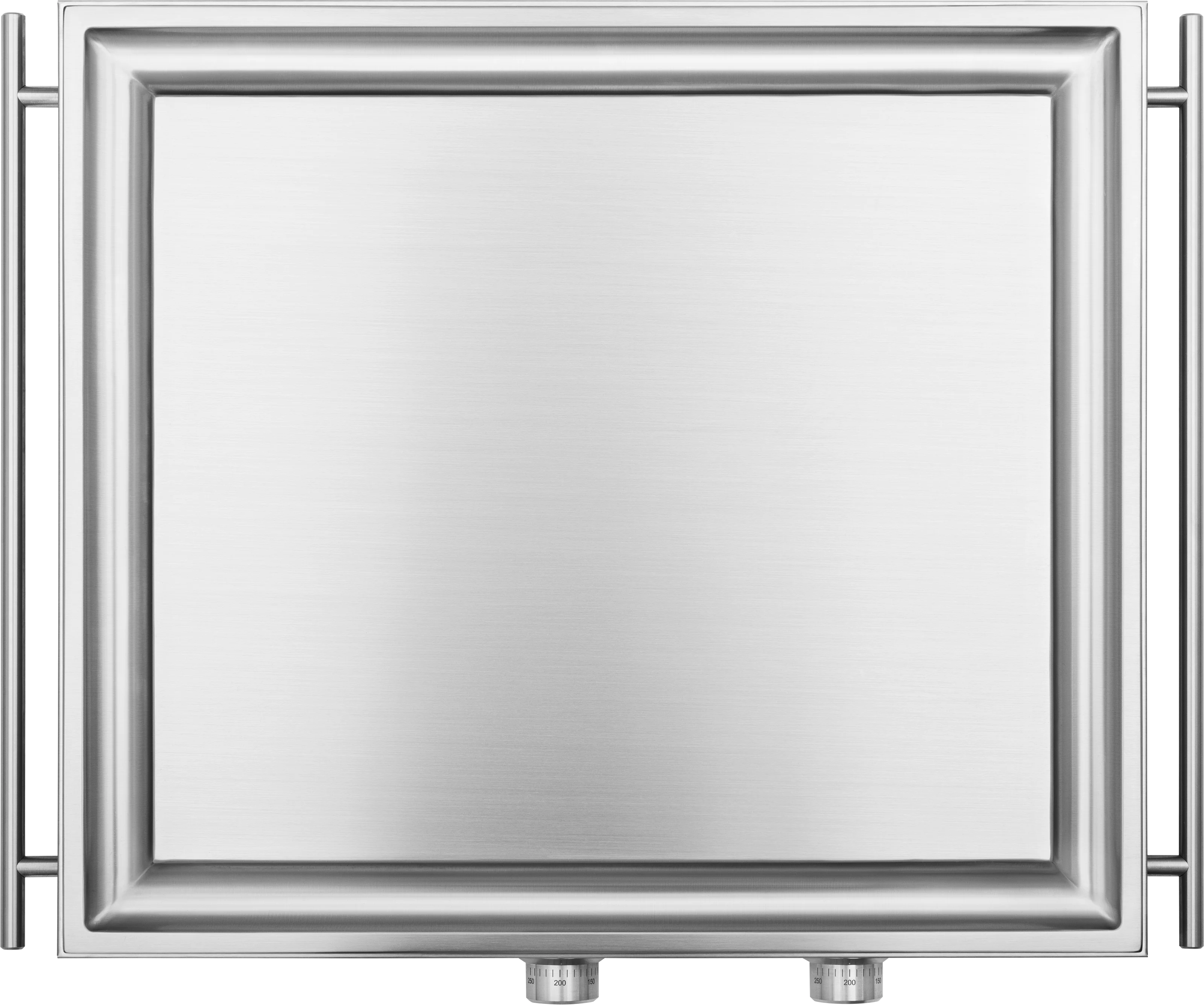 Teppinox M3000 E z gałką ze stali nierdzewnej Frontal, Oben