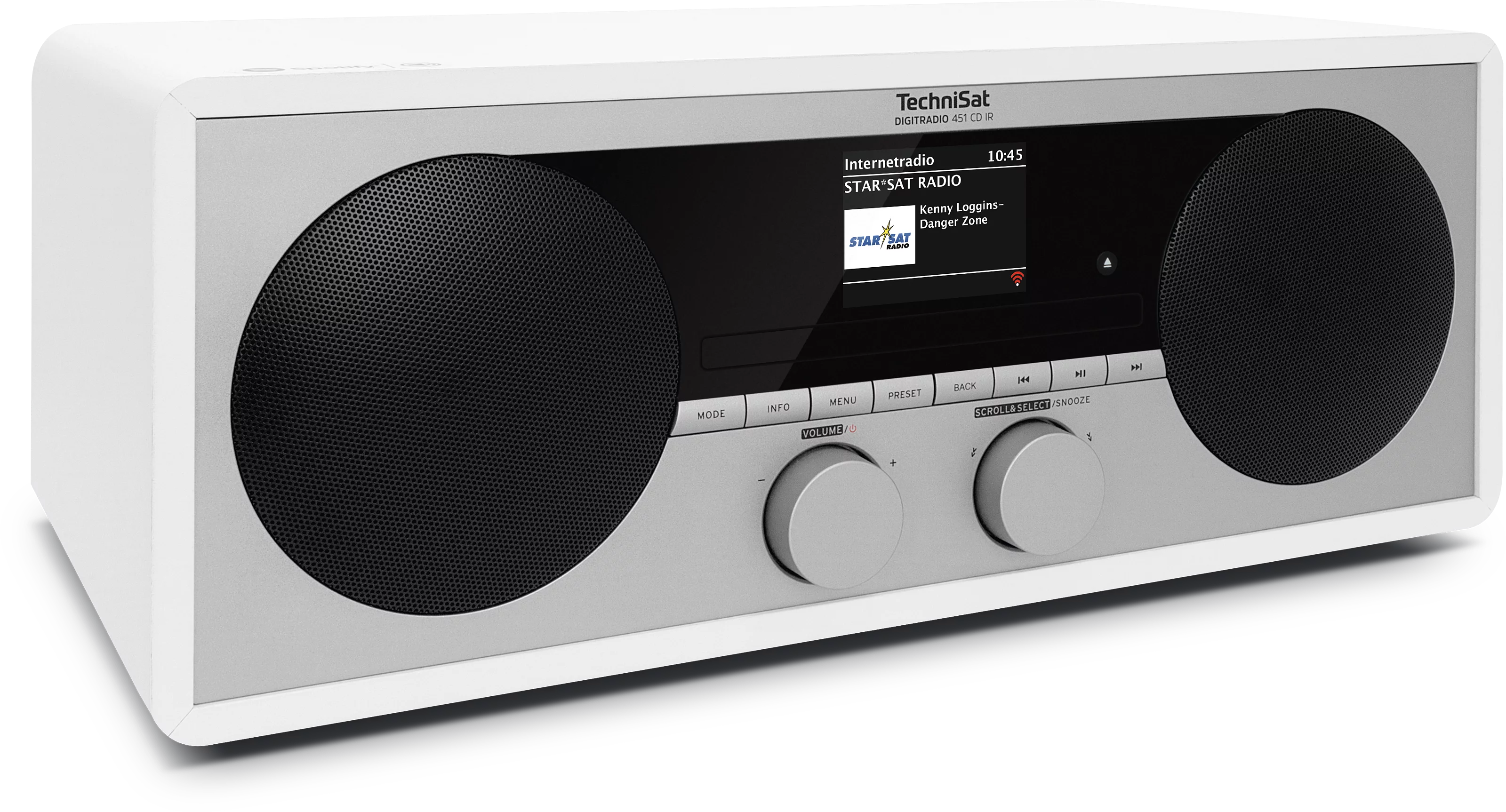 DIGITRADIO 451 CD IR Schräg, Rechts