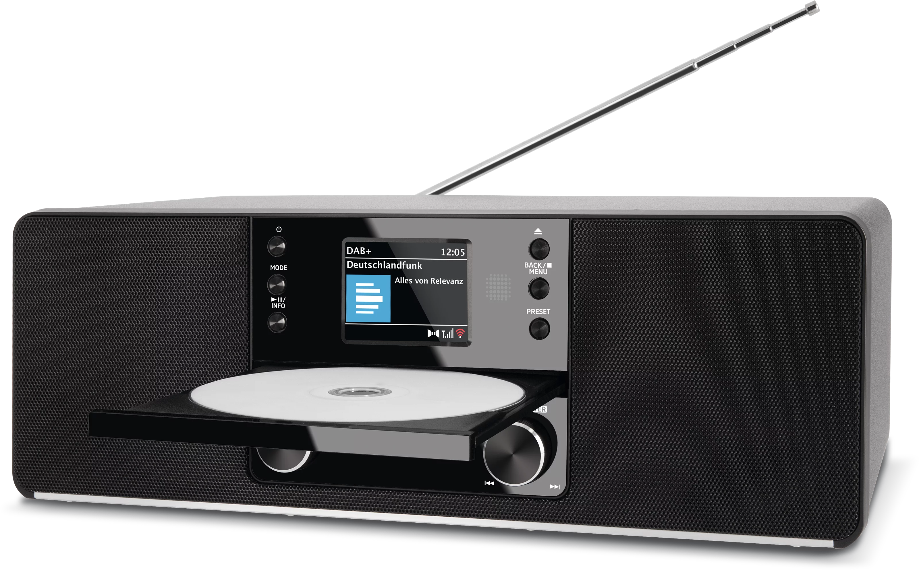 DIGITRADIO 370 CD IR Schräg, Links