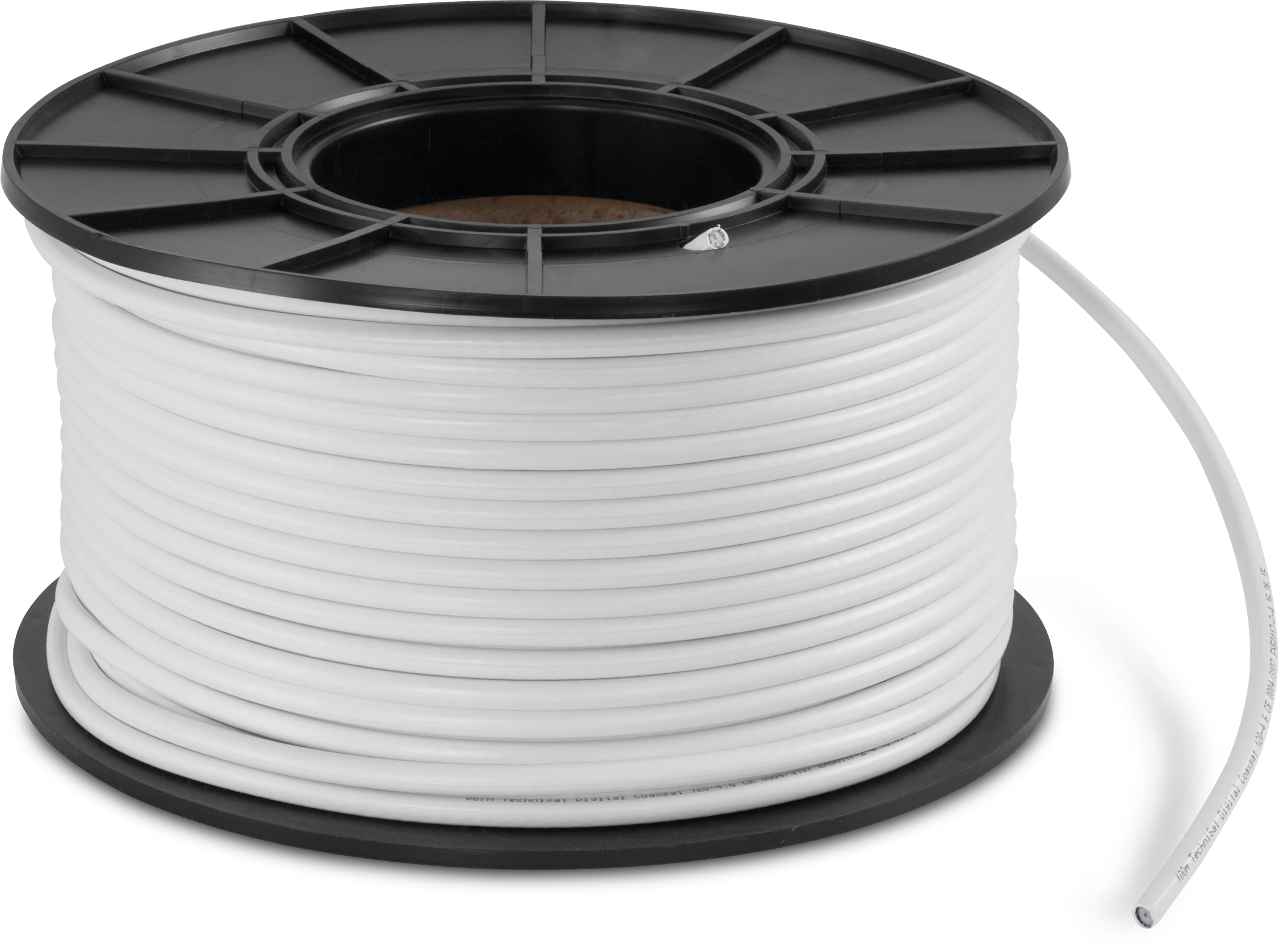 COAXSAT 115-3.6, 100 m reel Frontal, Front