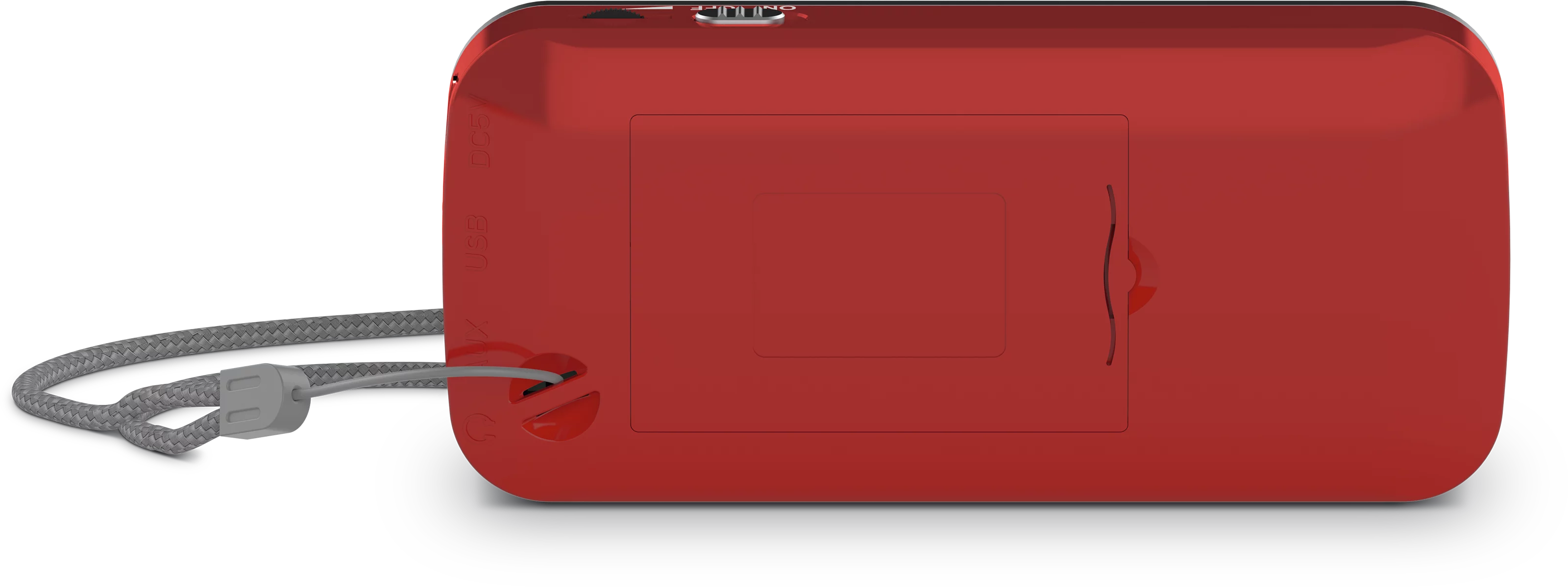 TECHNIRADIO RDR z zasilaczem Frontal, Rück