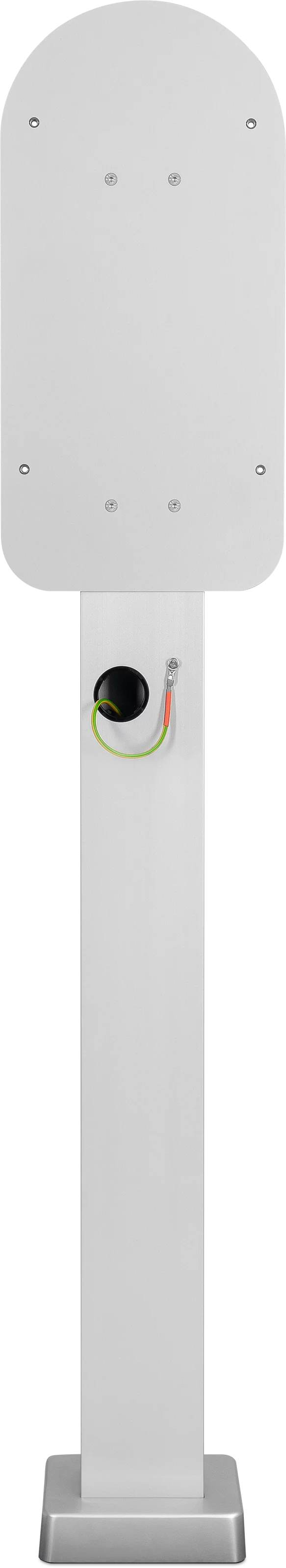 Stojak na 2 x wallboxy 1100/2200 z płytami montażowymi Frontal, Front