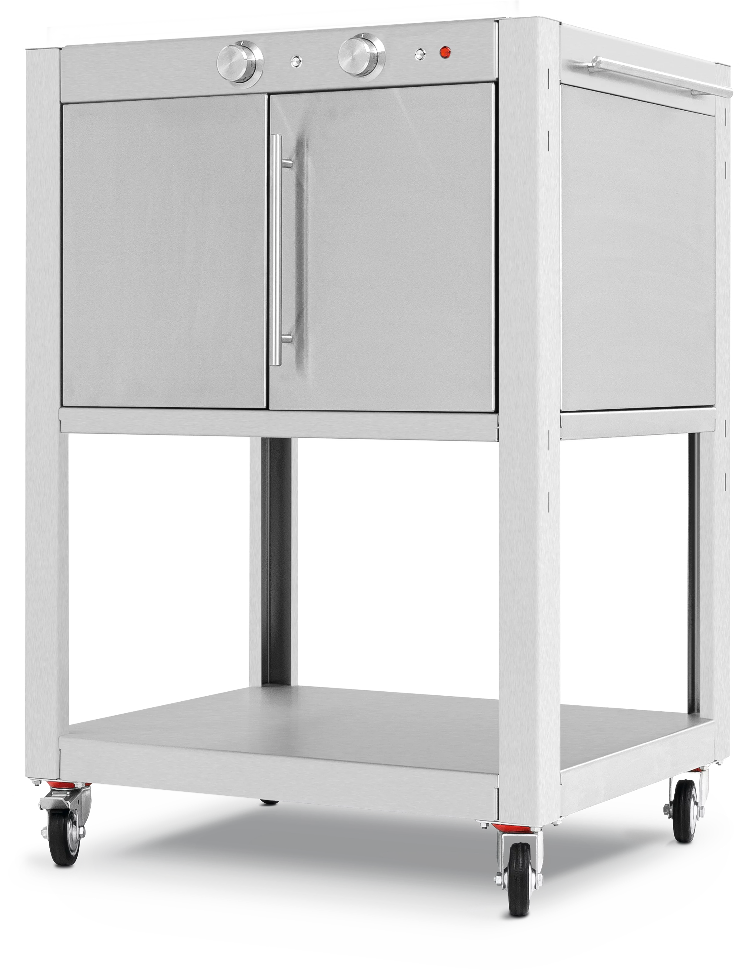 Teppinox GW3000 Premium grill trolley Schräg, Unten