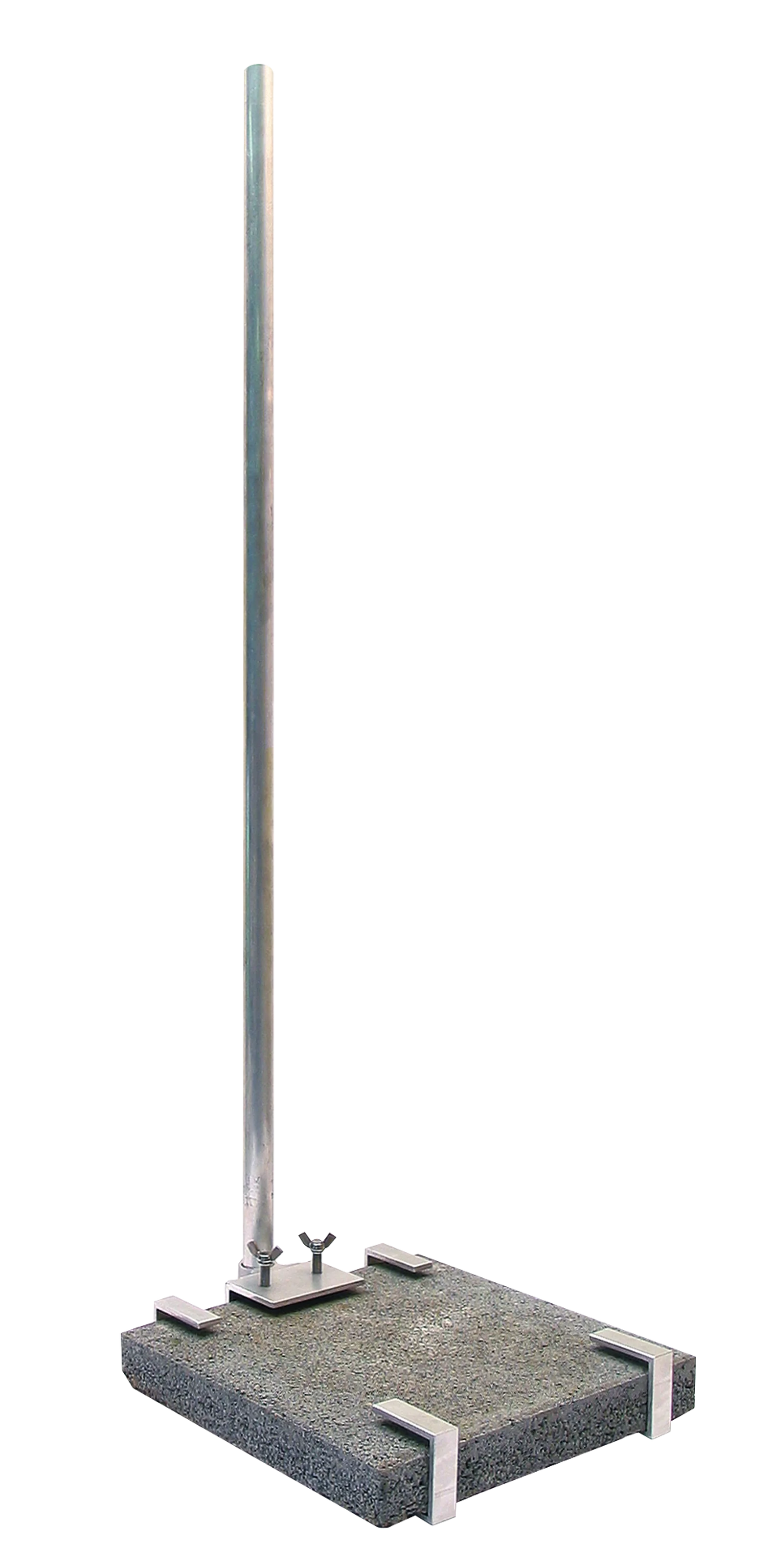 Stojak balkonowy 33/45 (z podstawą na płytę obciążającą)