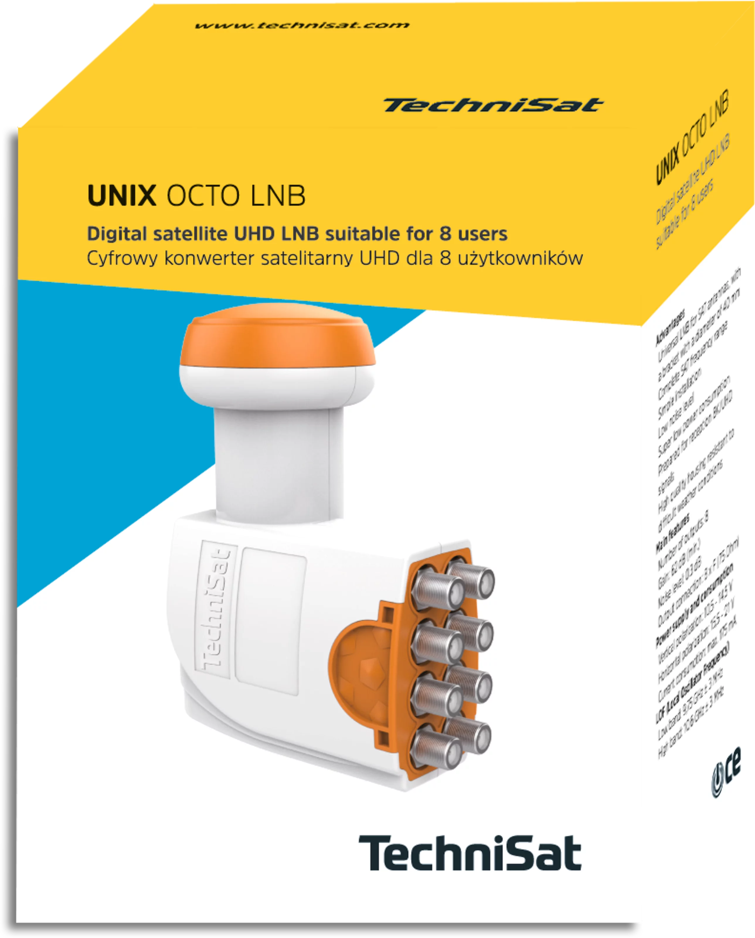 UNIX Octo-LNB MVerpackung