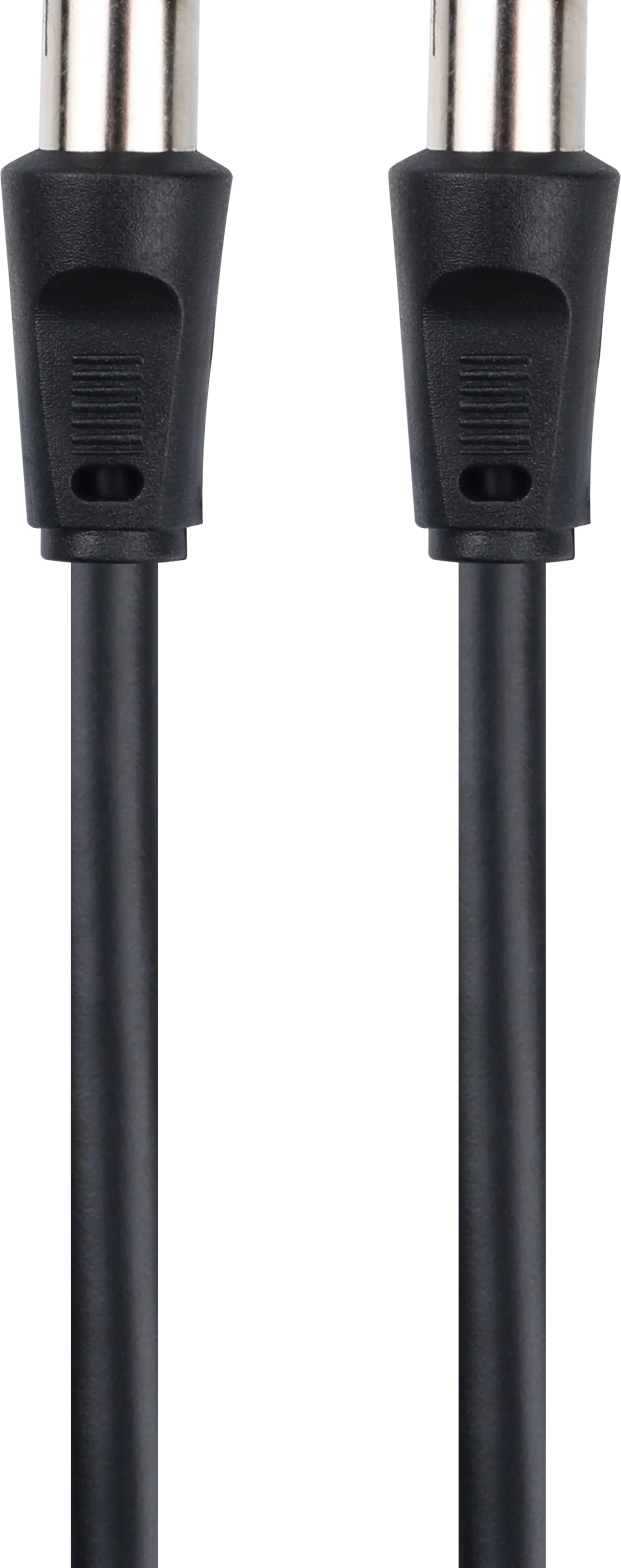 IEC antenna cable; 5 m, black Schräg, Links