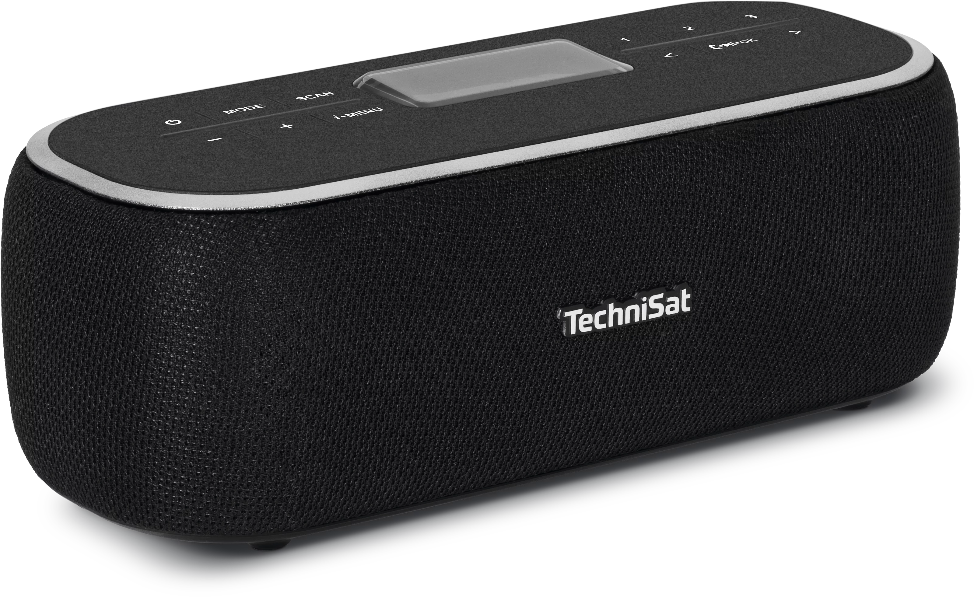 DIGITRADIO BT 1, czarne Schräg, Rechts